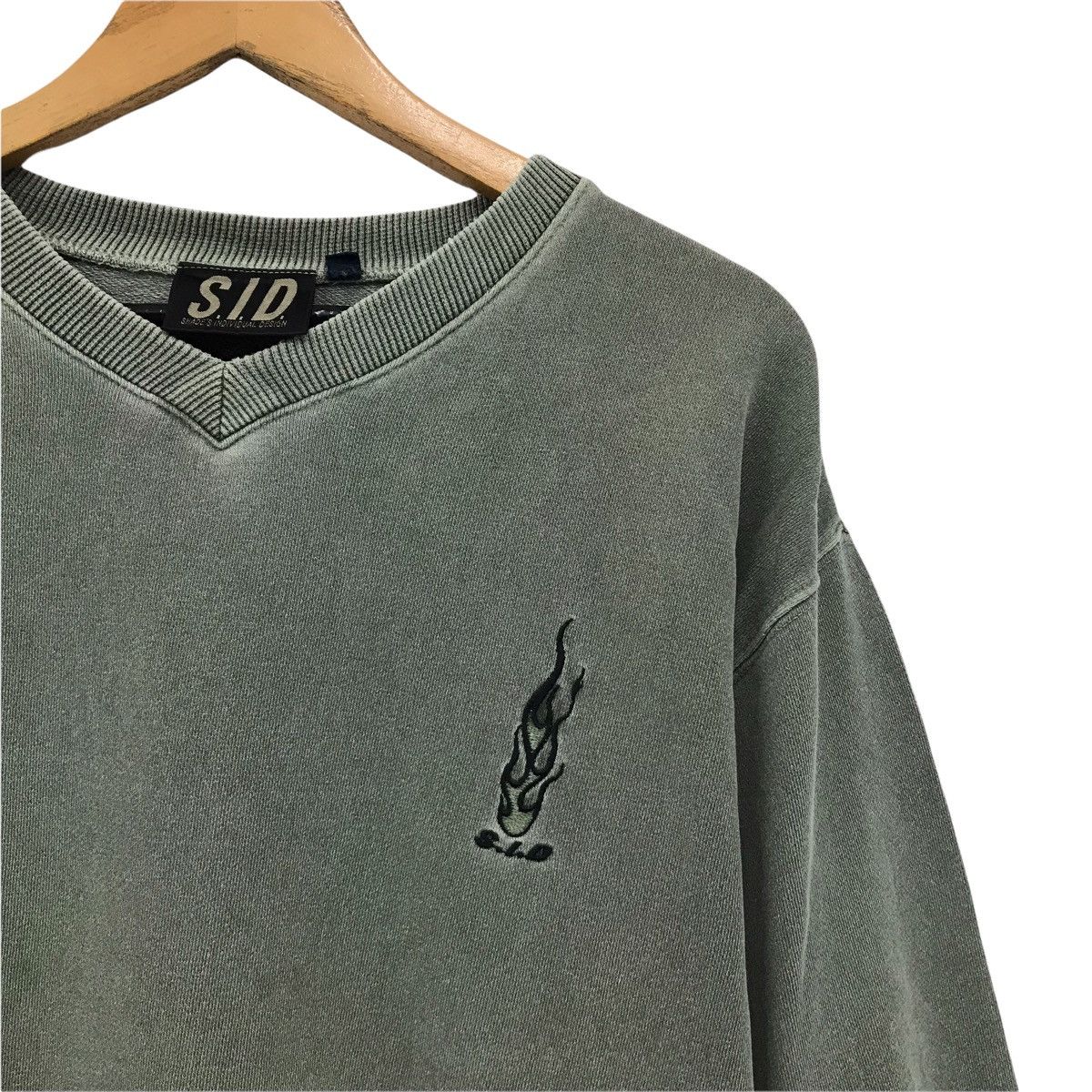 Japanese Brand × Vintage S.I.D Shades Individual Design Sweatshirt Size US L / EU 52-54 / 3 - 4 Thumbnail