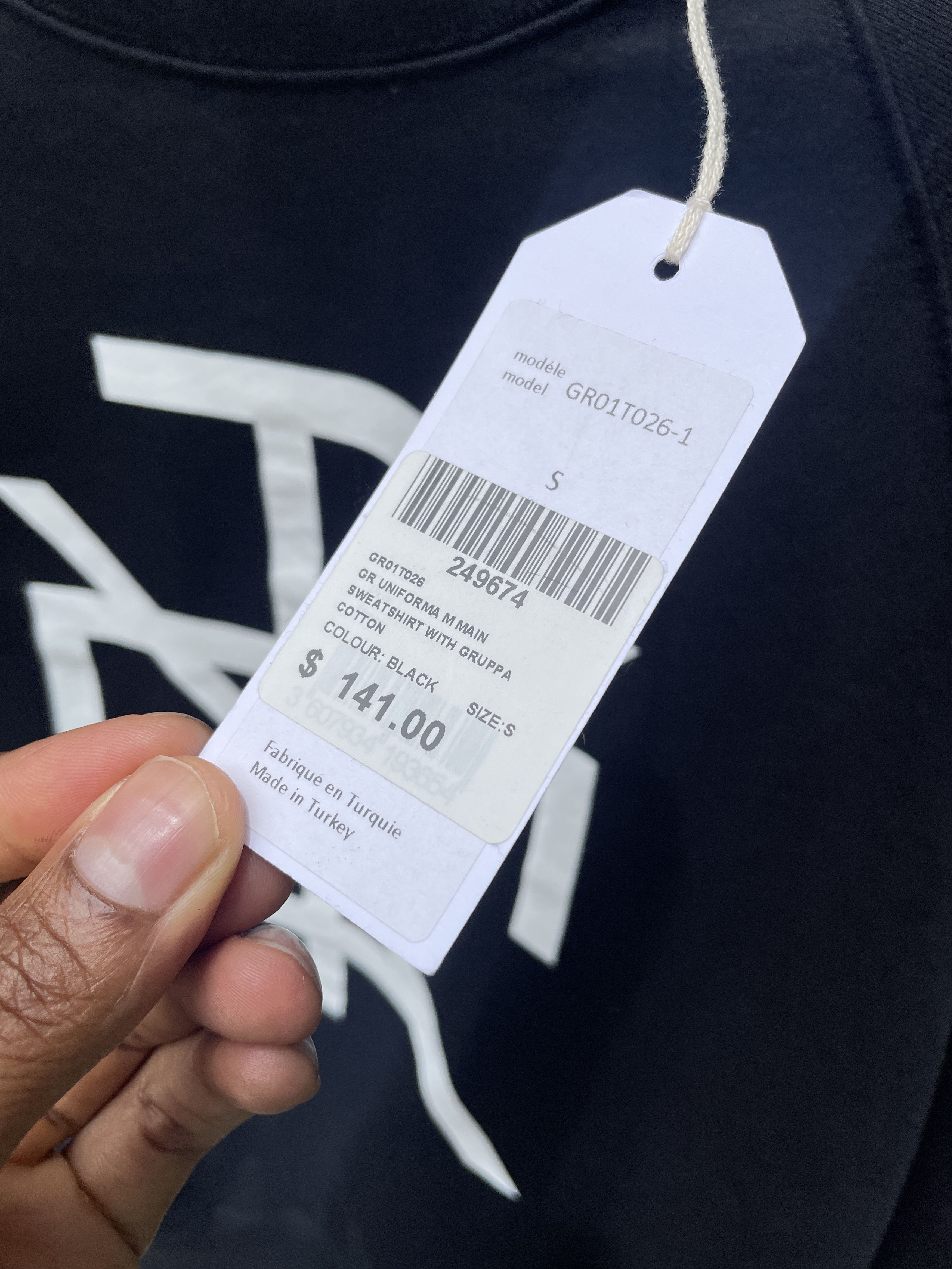 Gosha Rubchinskiy Gosha Rubchinskiy GR Logo Sweatshirt Size US S / EU 44-46 / 1 - 4 Thumbnail