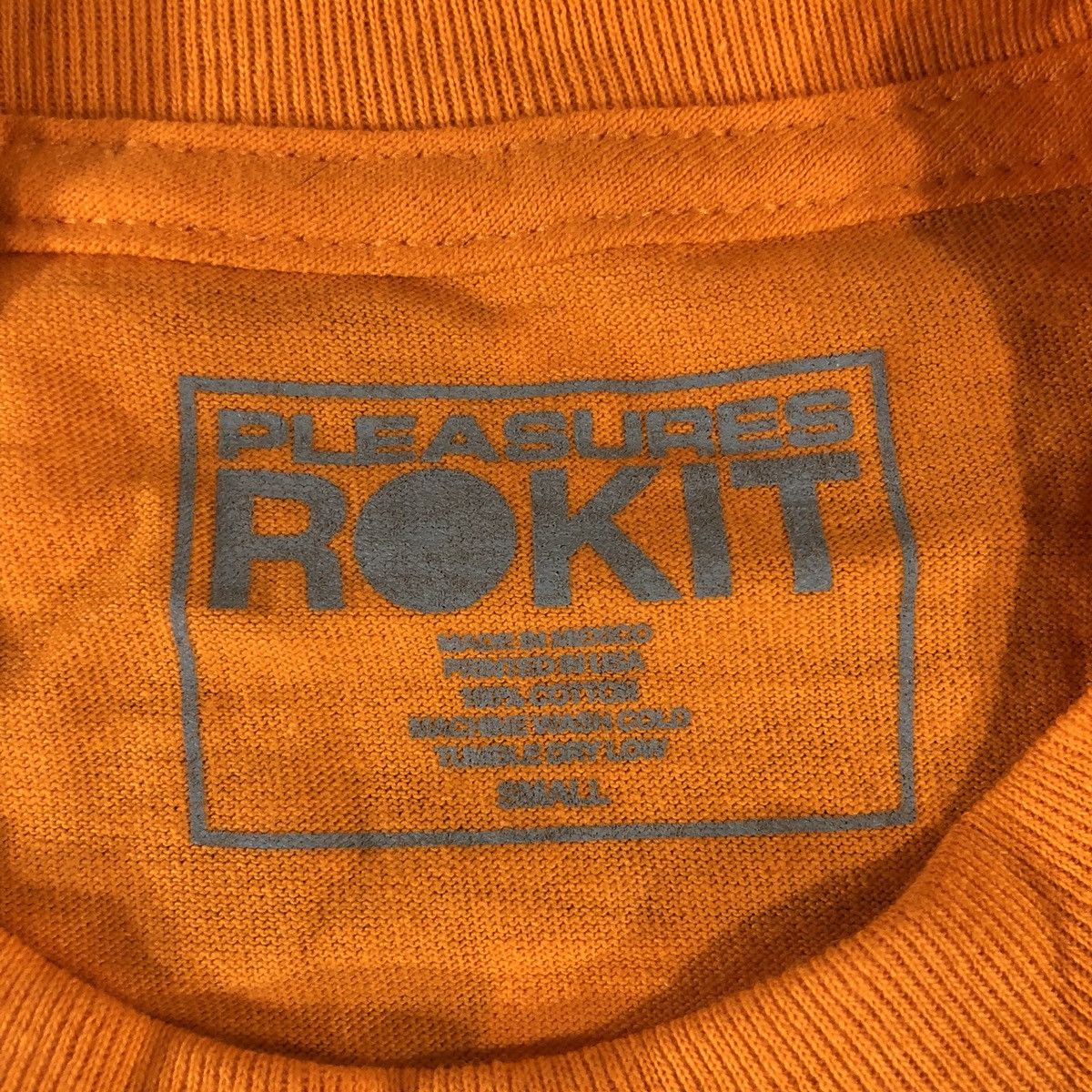 Pleasures Pleasures Now Rokit Basketball Skeleton L/S Tee Orange Size US S / EU 44-46 / 1 - 6 Thumbnail