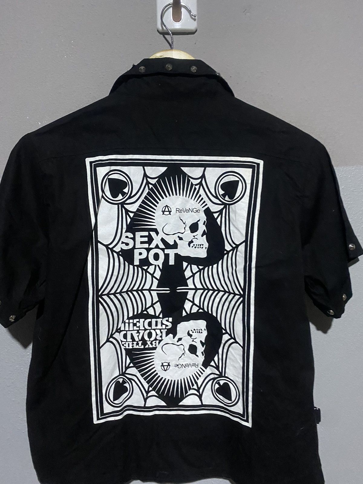 Japanese Brand × Seditionaries 🔥SALE🔥SEX POT REVENGE PUNK BUTTON UPS SHIRT Size US S / EU 44-46 / 1 - 8 Thumbnail
