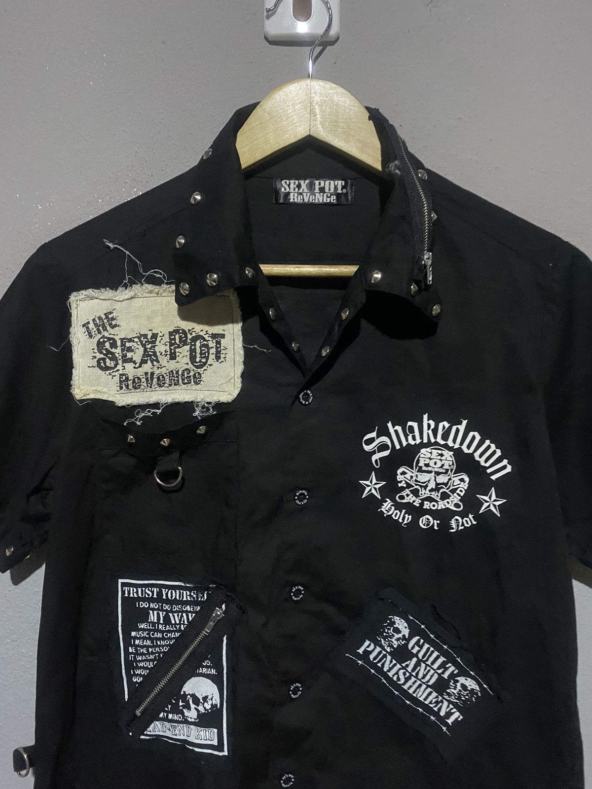 Japanese Brand × Seditionaries 🔥SALE🔥SEX POT REVENGE PUNK BUTTON UPS SHIRT Size US S / EU 44-46 / 1 - 6 Thumbnail