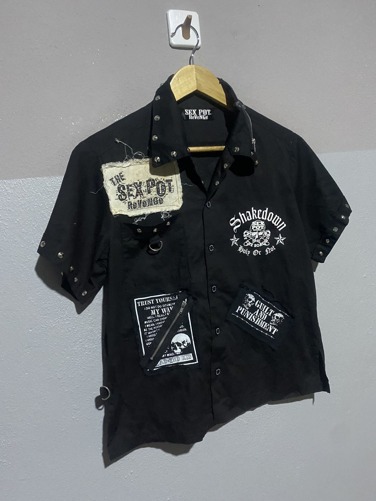 Japanese Brand × Seditionaries 🔥SALE🔥SEX POT REVENGE PUNK BUTTON UPS SHIRT Size US S / EU 44-46 / 1 - 3 Thumbnail