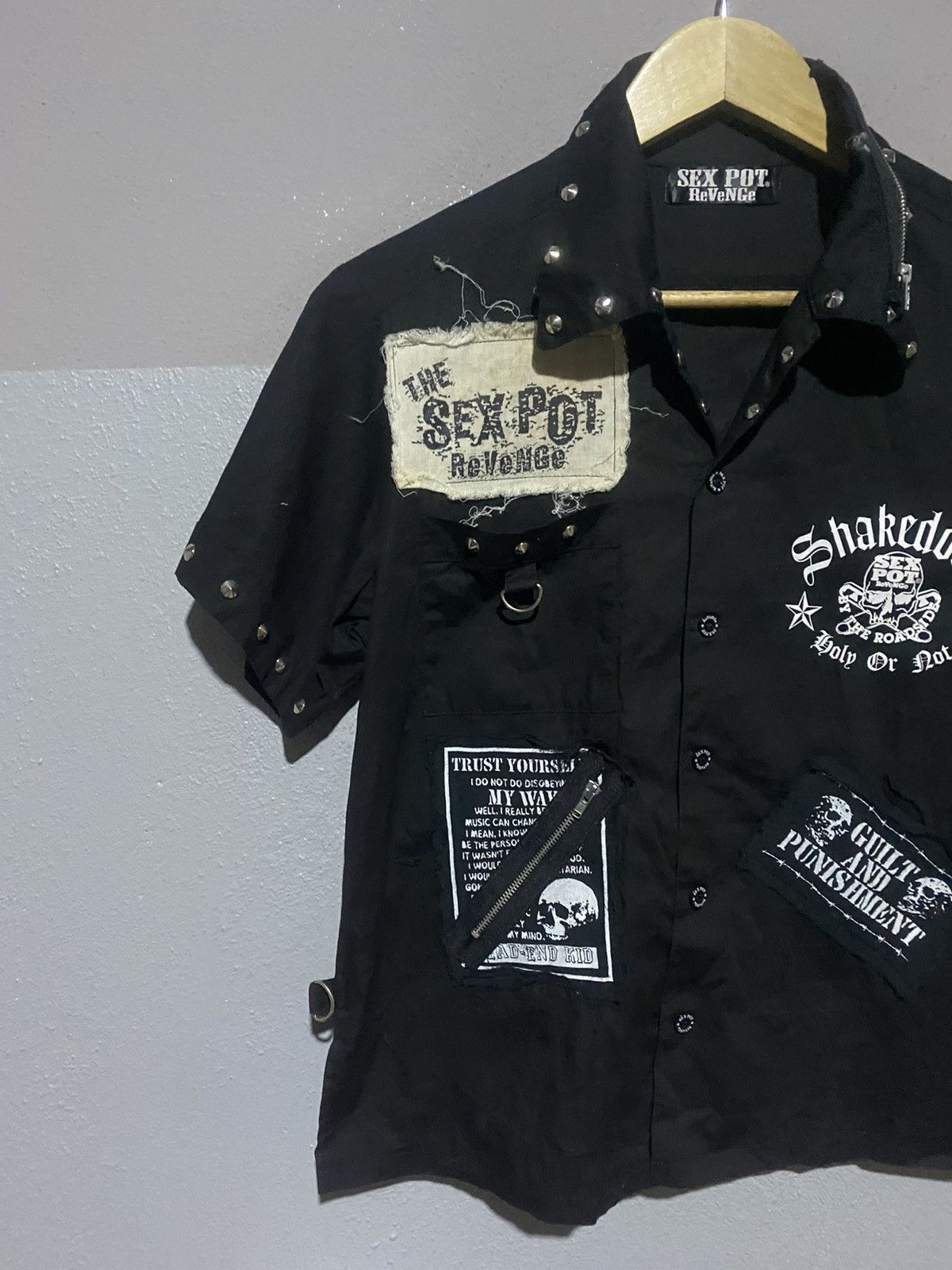 Japanese Brand × Seditionaries 🔥SALE🔥SEX POT REVENGE PUNK BUTTON UPS SHIRT Size US S / EU 44-46 / 1 - 4 Thumbnail