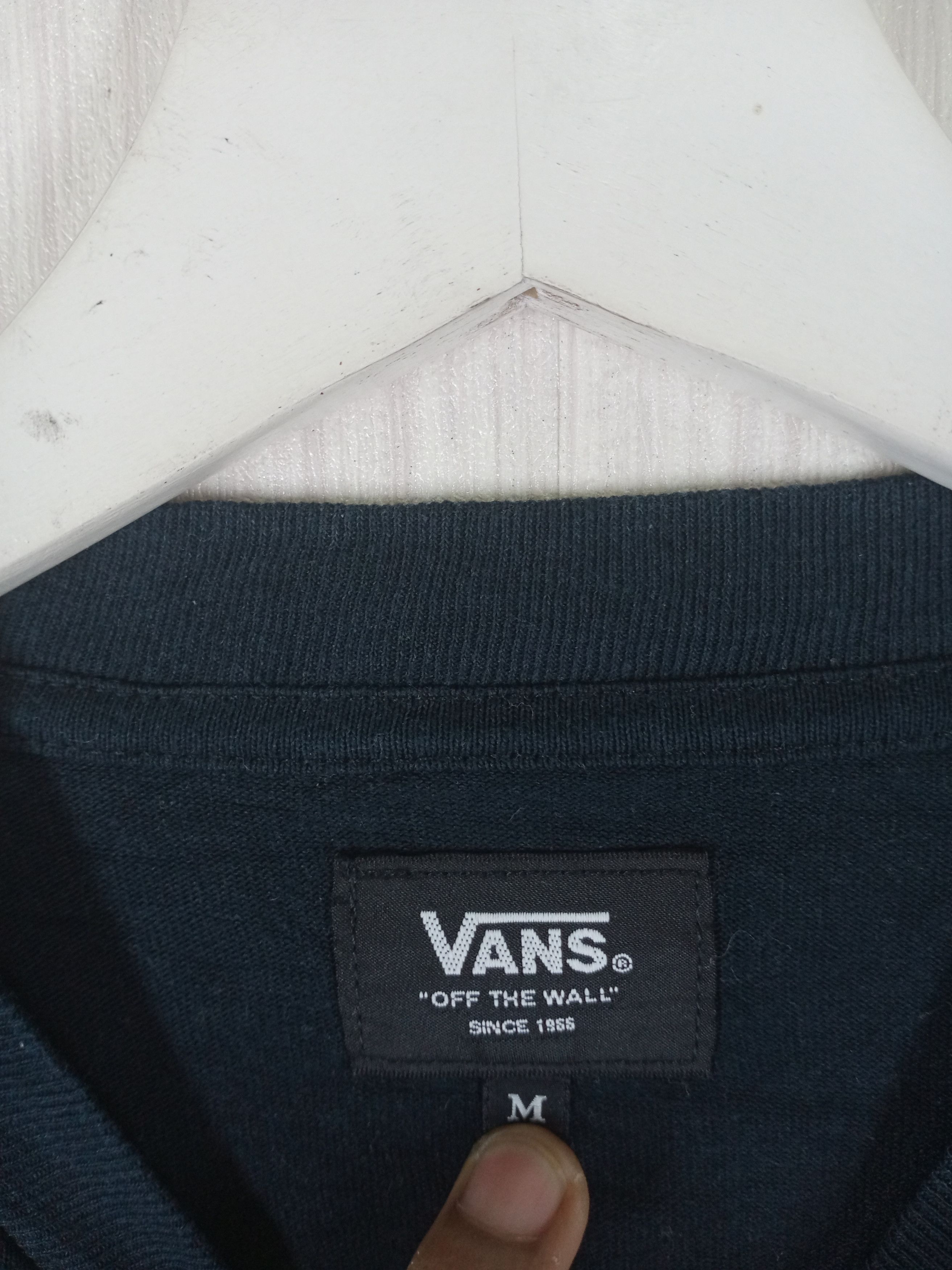 Vans Vintage VANS OFF THE WALL Long Sleeve T-shirt Size US M / EU 48-50 / 2 - 3 Thumbnail
