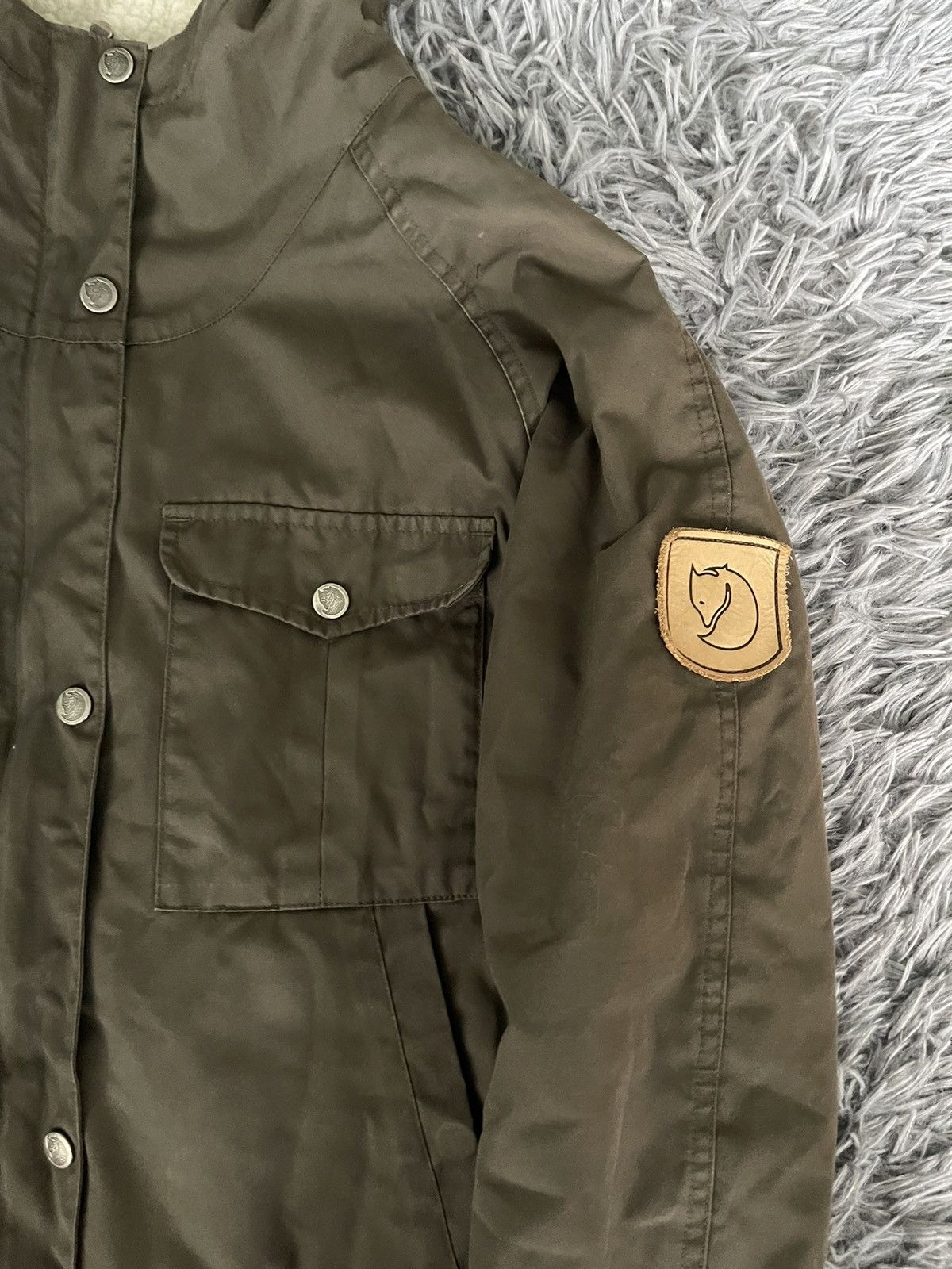 Fjallraven × Vintage Fjallraven G-1000 Sherpa lining parka coat jacket Size S / US 4 / IT 40 - 4 Thumbnail