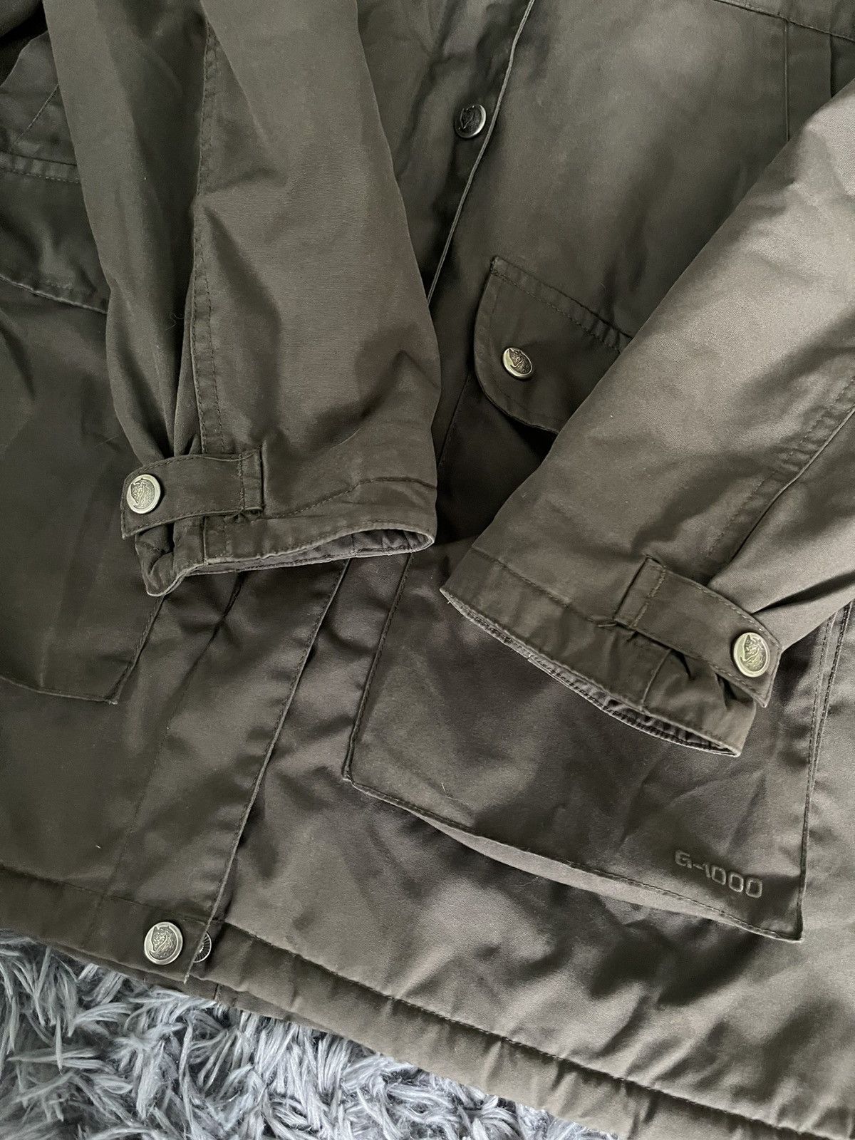 Fjallraven × Vintage Fjallraven G-1000 Sherpa lining parka coat jacket Size S / US 4 / IT 40 - 2 Thumbnail