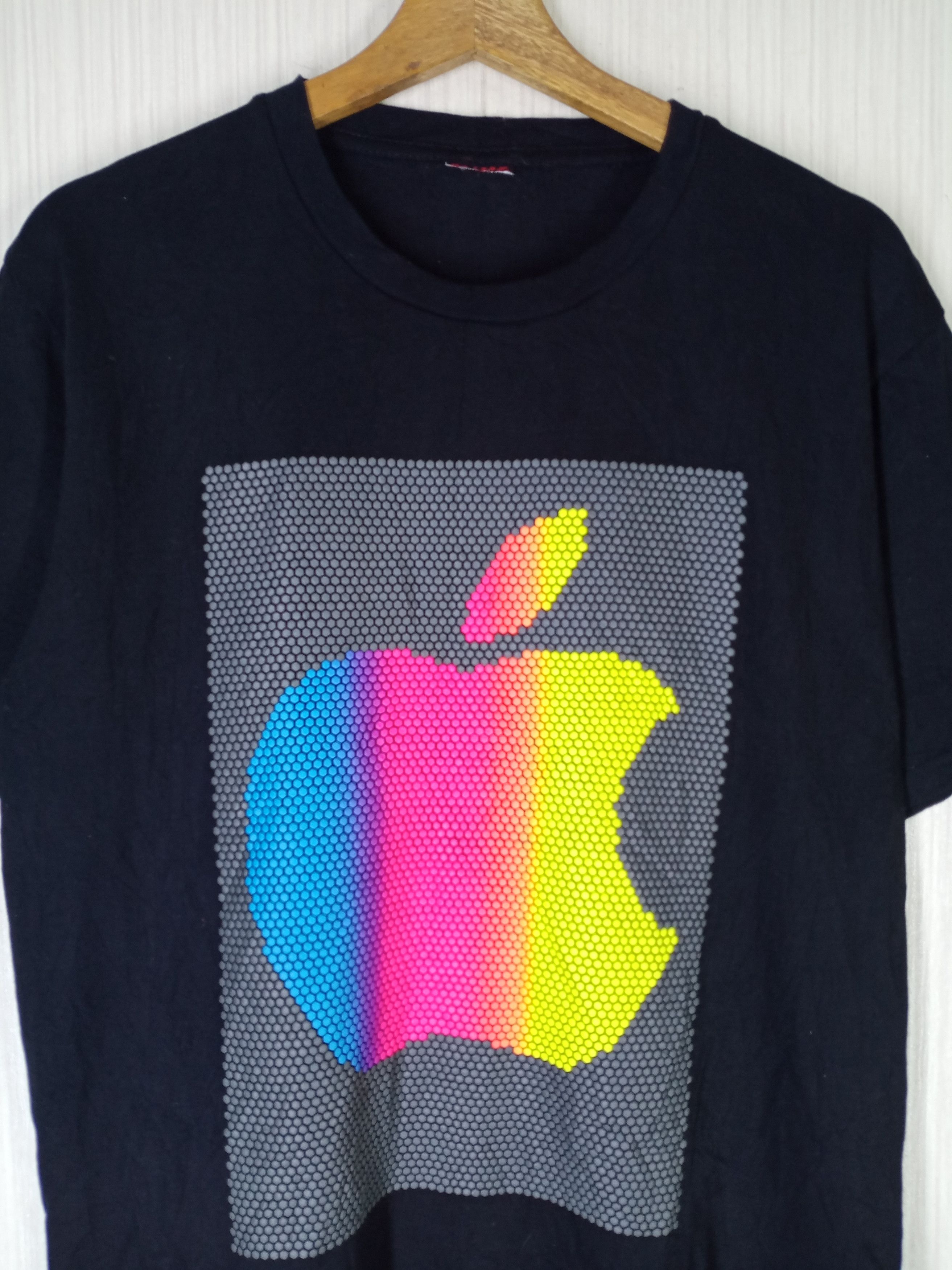 Apple Rare Vintage Apple 3D Big Logo Tshirt Size US M / EU 48-50 / 2 - 2 Thumbnail