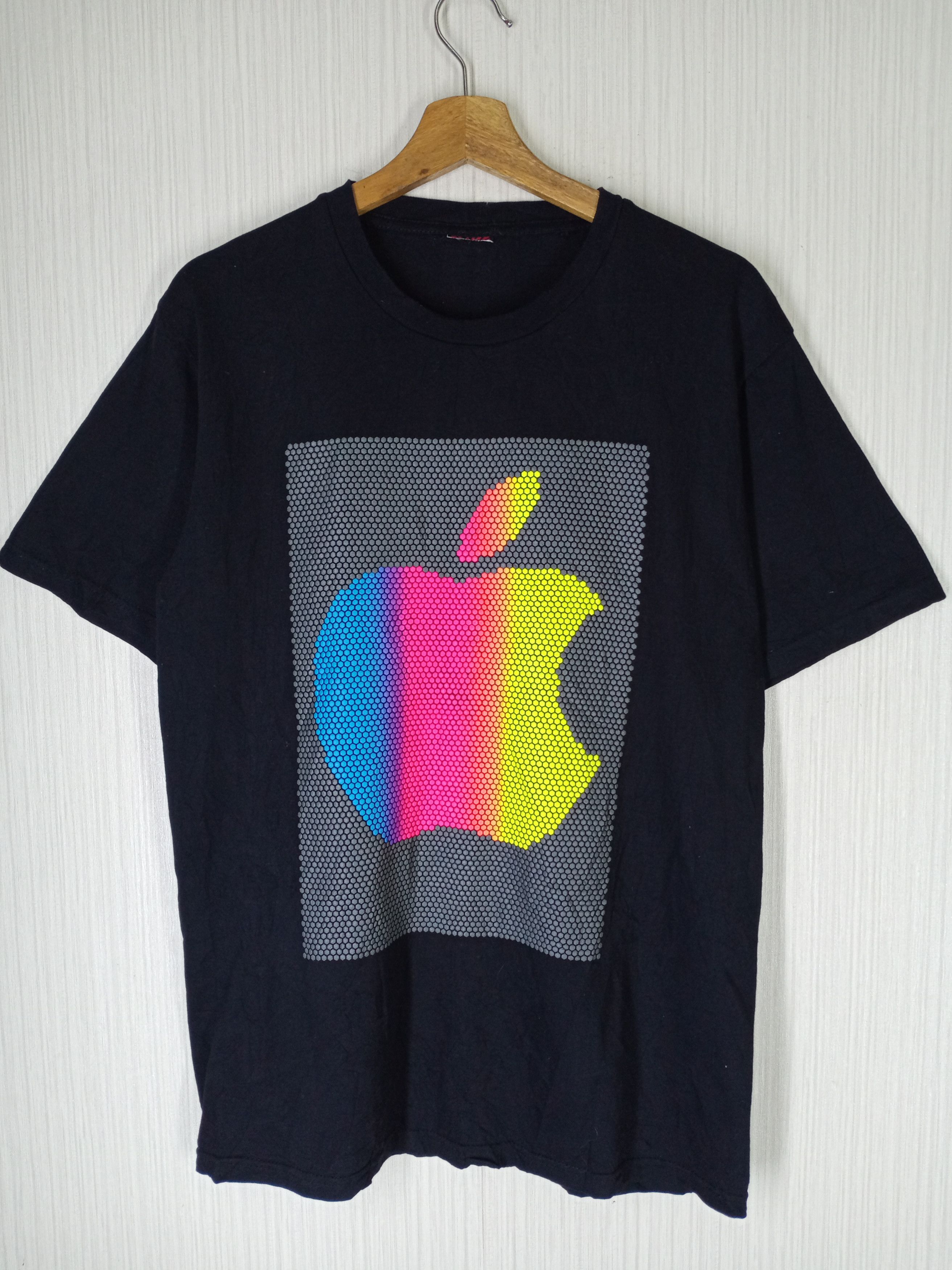Apple Rare Vintage Apple 3D Big Logo Tshirt Size US M / EU 48-50 / 2 - 1 Thumbnail