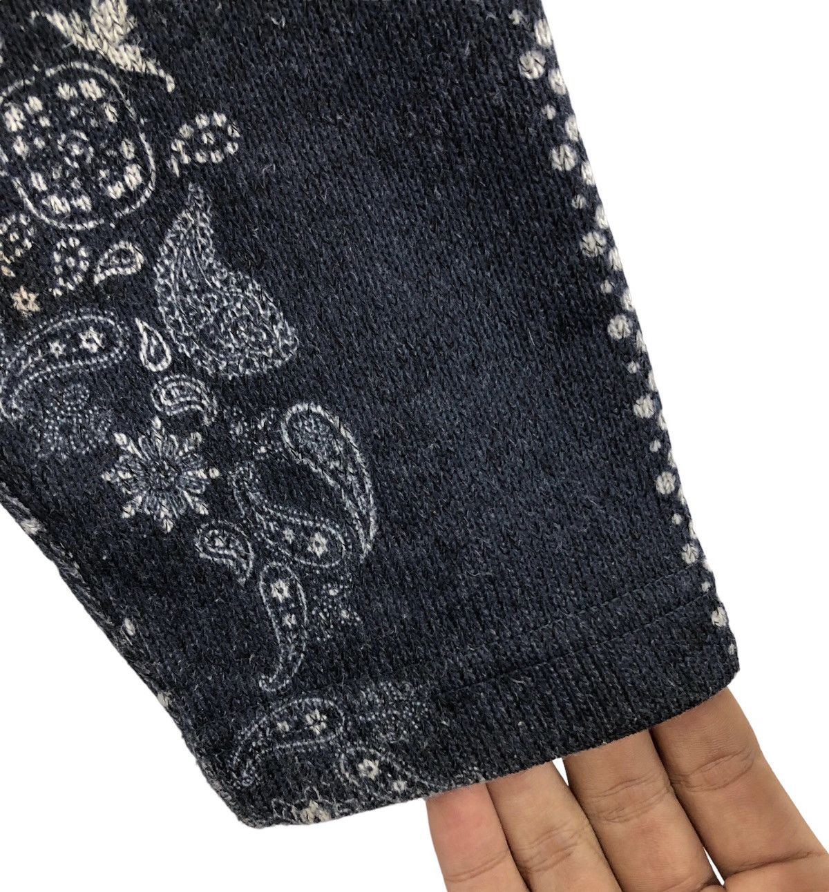 Beams Plus B:MING by BEAMS Navy Bandana Patchwork Chore Jacket Size US S / EU 44-46 / 1 - 7 Thumbnail