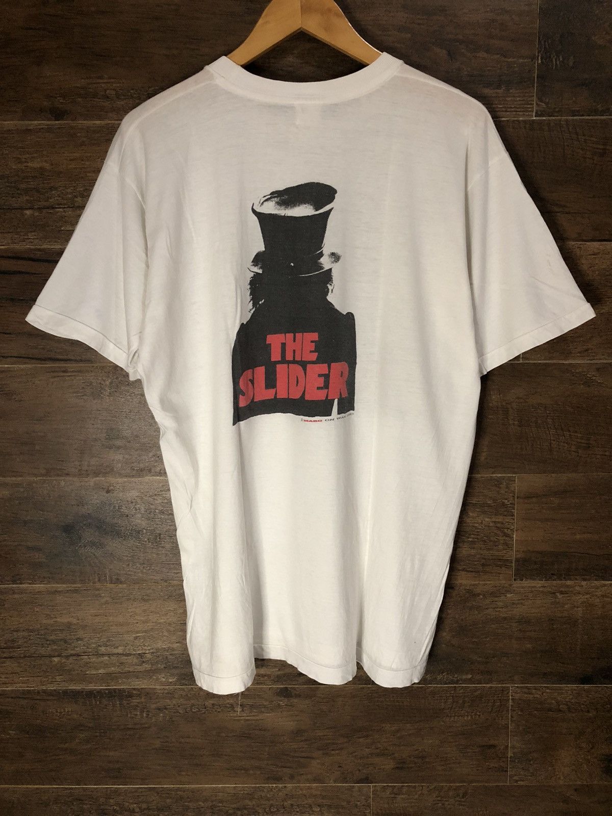 Band Tees × Vintage Marc Bolan Vintage T Rex The Slider Mid 80s Marc On Wax Ltd Size US XL / EU 56 / 4 - 4 Thumbnail