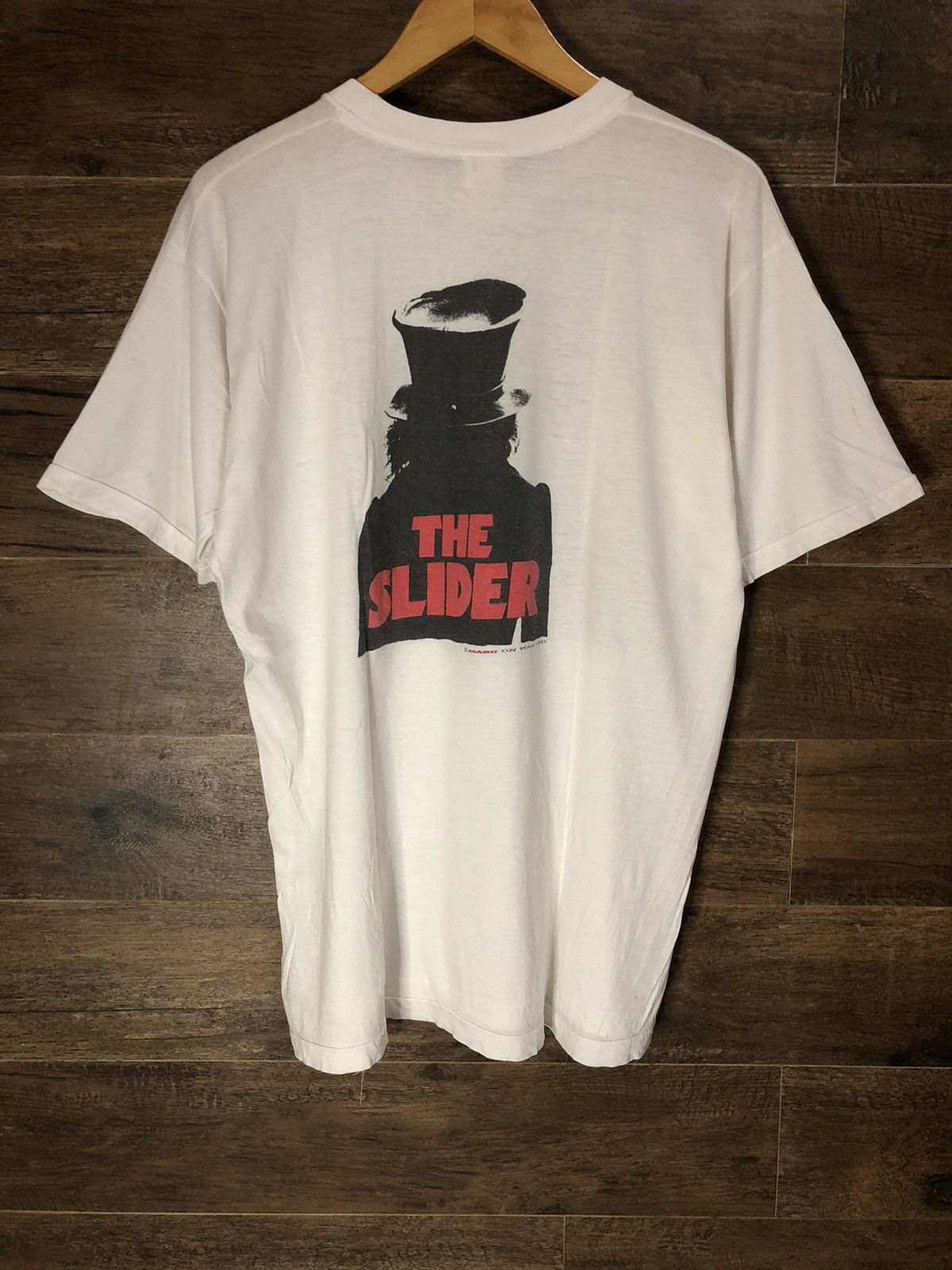 Band Tees × Vintage Marc Bolan Vintage T Rex The Slider Mid 80s Marc On Wax Ltd Size US XL / EU 56 / 4 - 3 Thumbnail