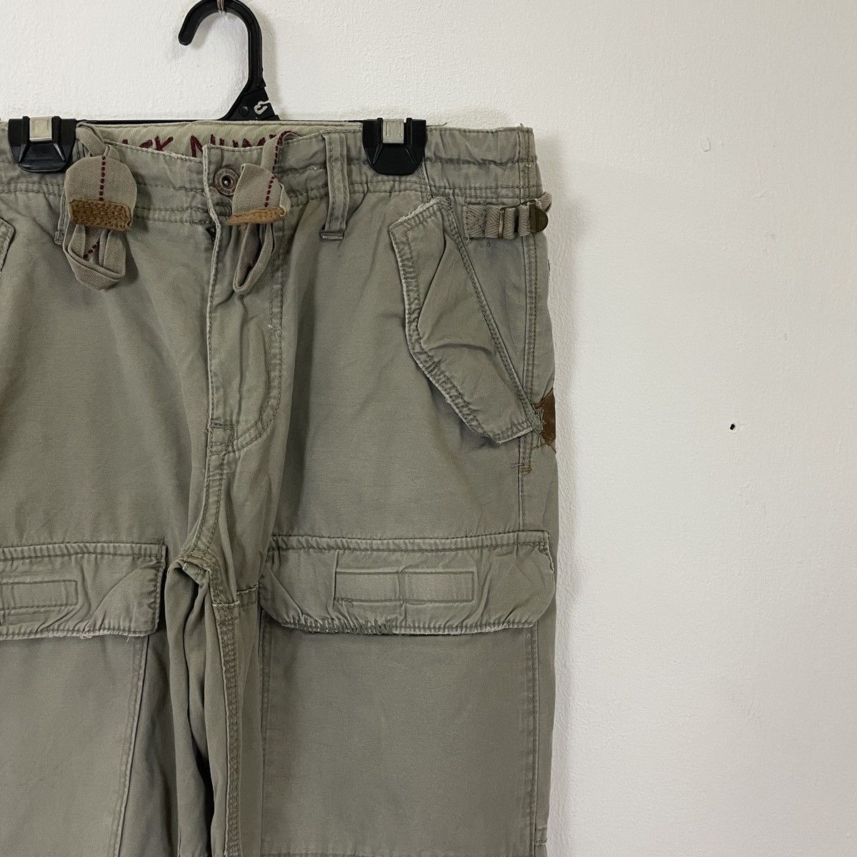 Other Vtg Back Number Utility Multipocket Tactical Cargo Pants Size US 34 / EU 50 - 2 Thumbnail