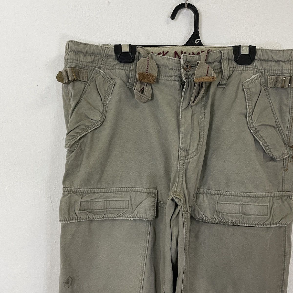 Other Vtg Back Number Utility Multipocket Tactical Cargo Pants Size US 34 / EU 50 - 3 Thumbnail