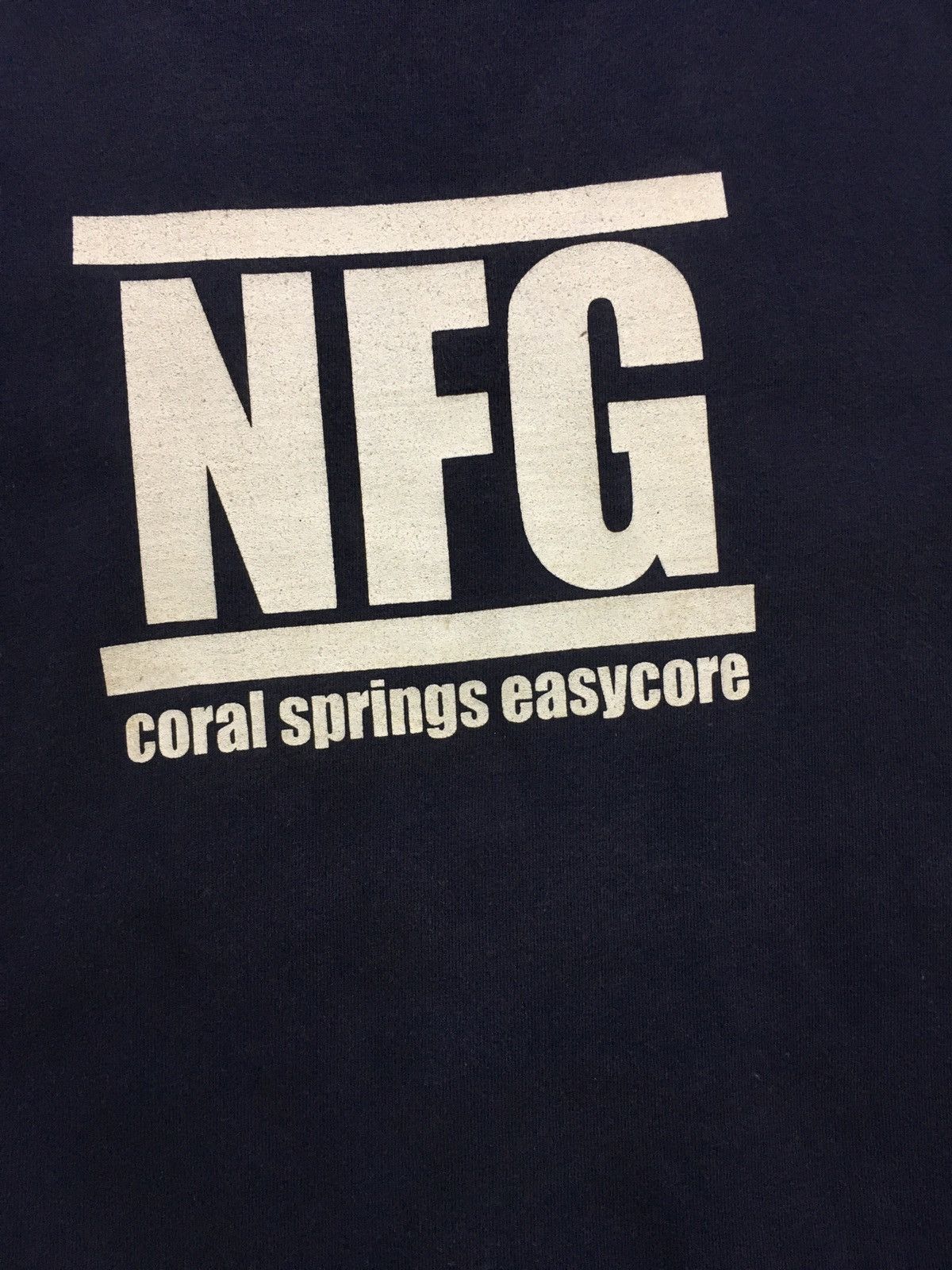 Band Tees Vintage NFG coral springs easycore Size US XL / EU 56 / 4 - 5 Thumbnail
