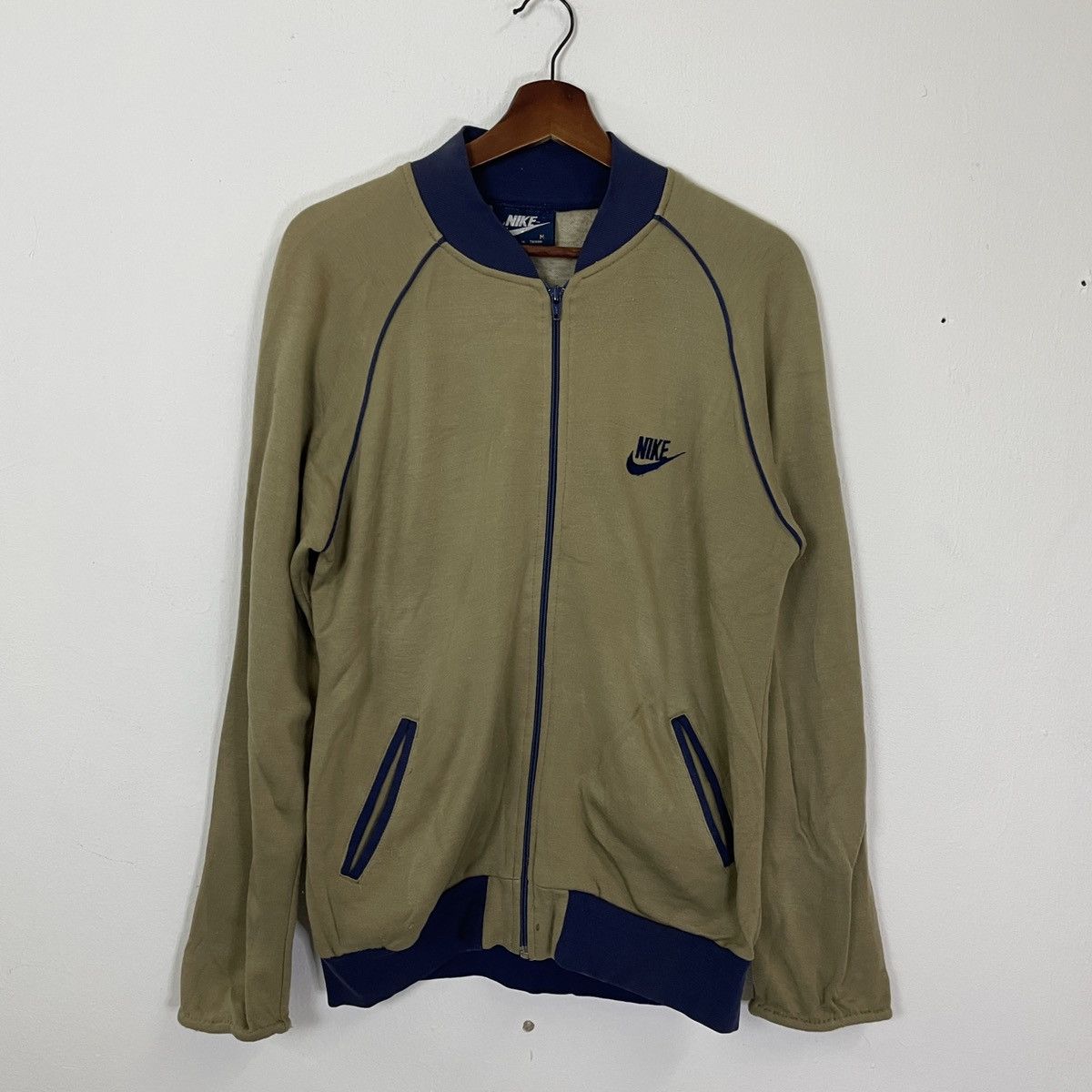 Nike Vintage 80s Nike Zipper Ups Sweater Size US M / EU 48-50 / 2 - 2 Thumbnail