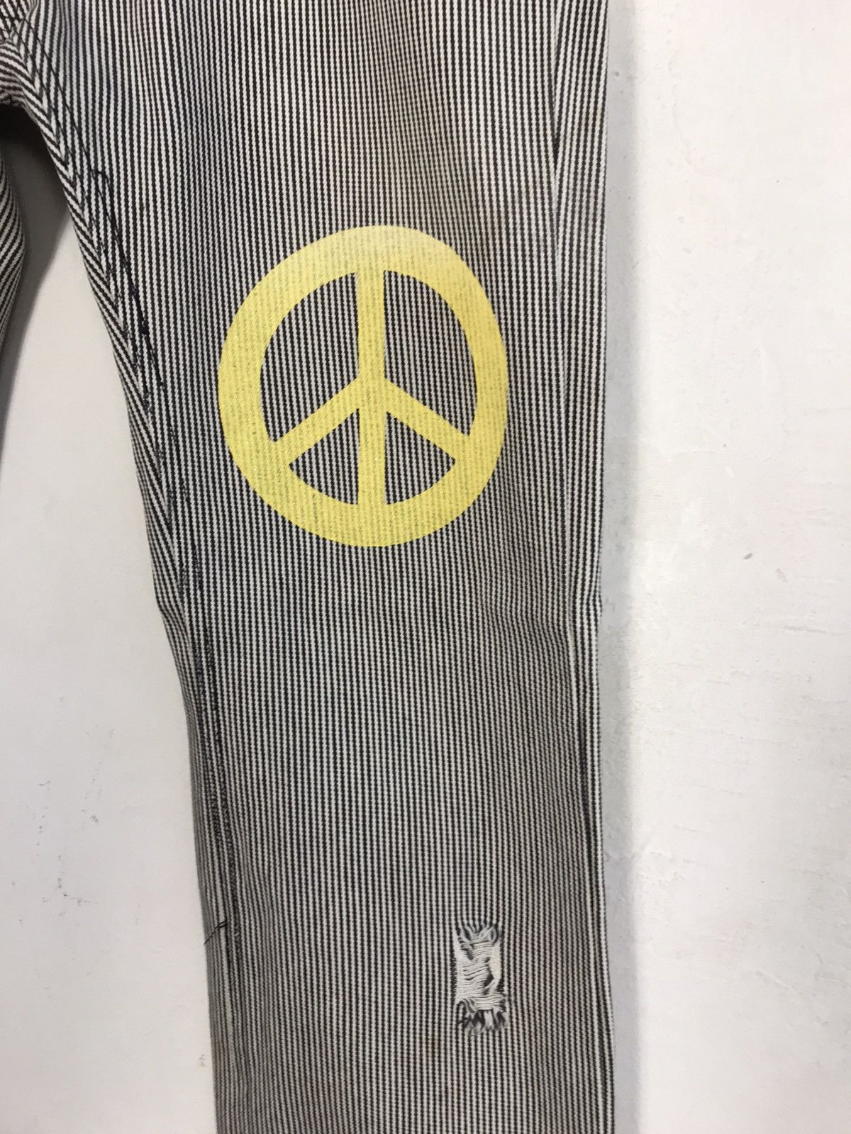 Japanese Brand × Vintage Vintage Japanese Brand Distressed Design Patches Style Size US 31 - 5 Thumbnail