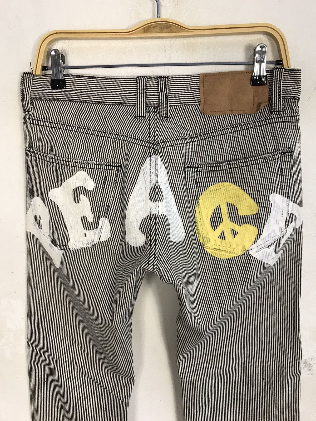 Japanese Brand × Vintage Vintage Japanese Brand Distressed Design Patches Style Size US 31 - 11 Thumbnail