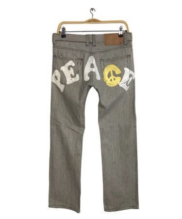 Japanese Brand × Vintage Vintage Japanese Brand Distressed Design Patches Style Size US 31 - 2 Thumbnail