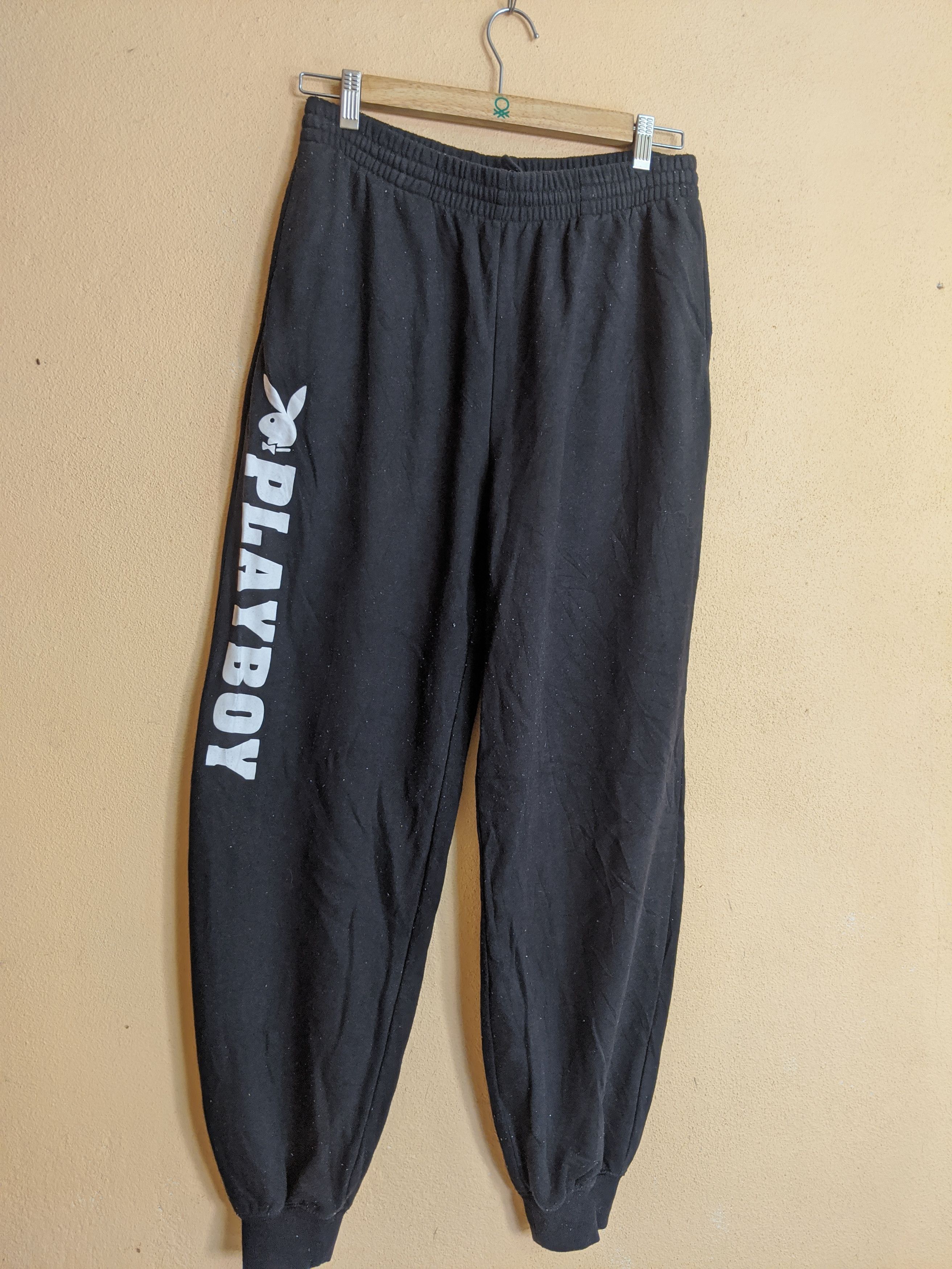 Japanese Brand × Playboy Vintage Playboy joggerpants nice design Size US 30 / EU 46 - 4 Thumbnail