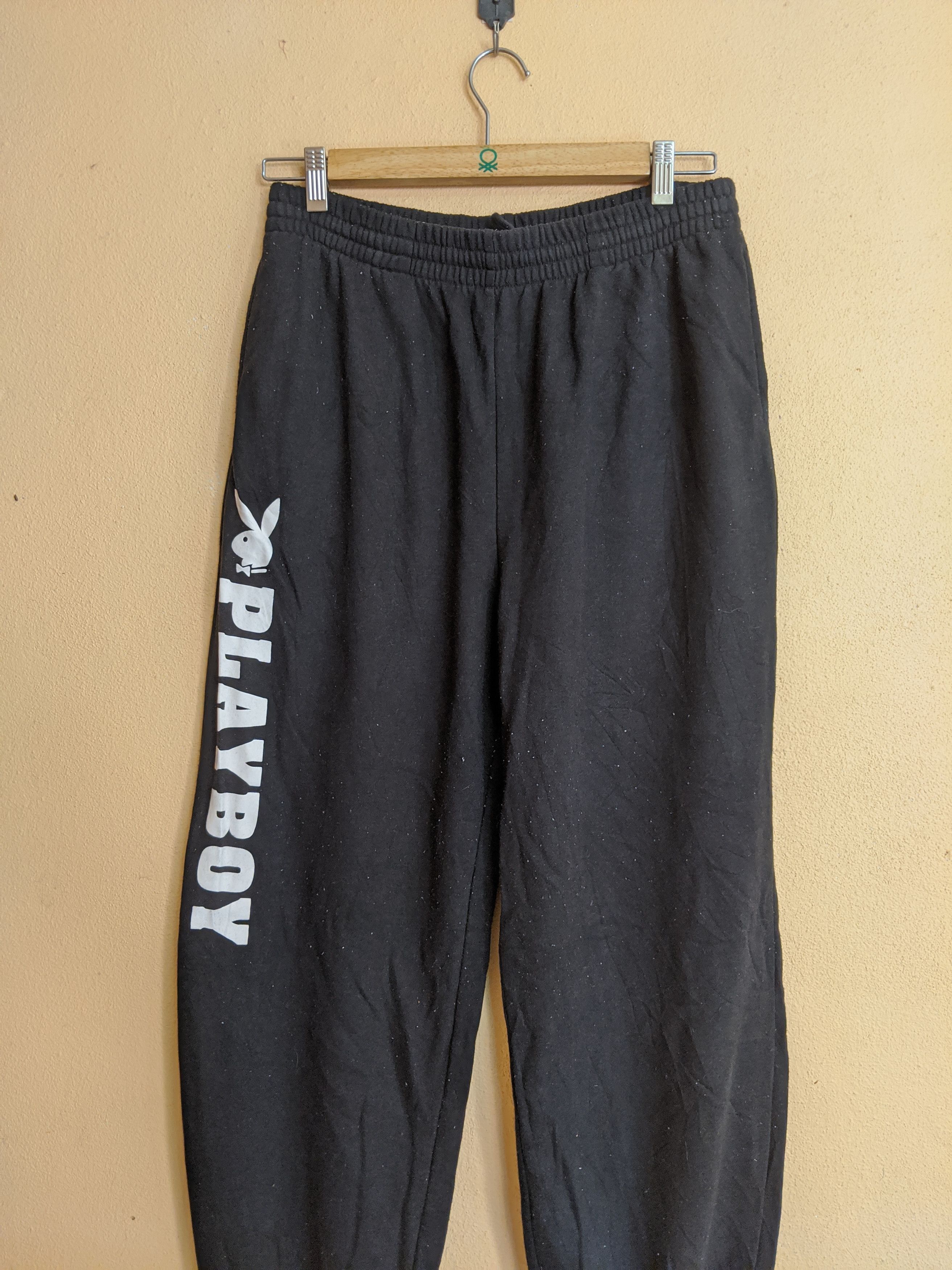 Japanese Brand × Playboy Vintage Playboy joggerpants nice design Size US 30 / EU 46 - 6 Thumbnail