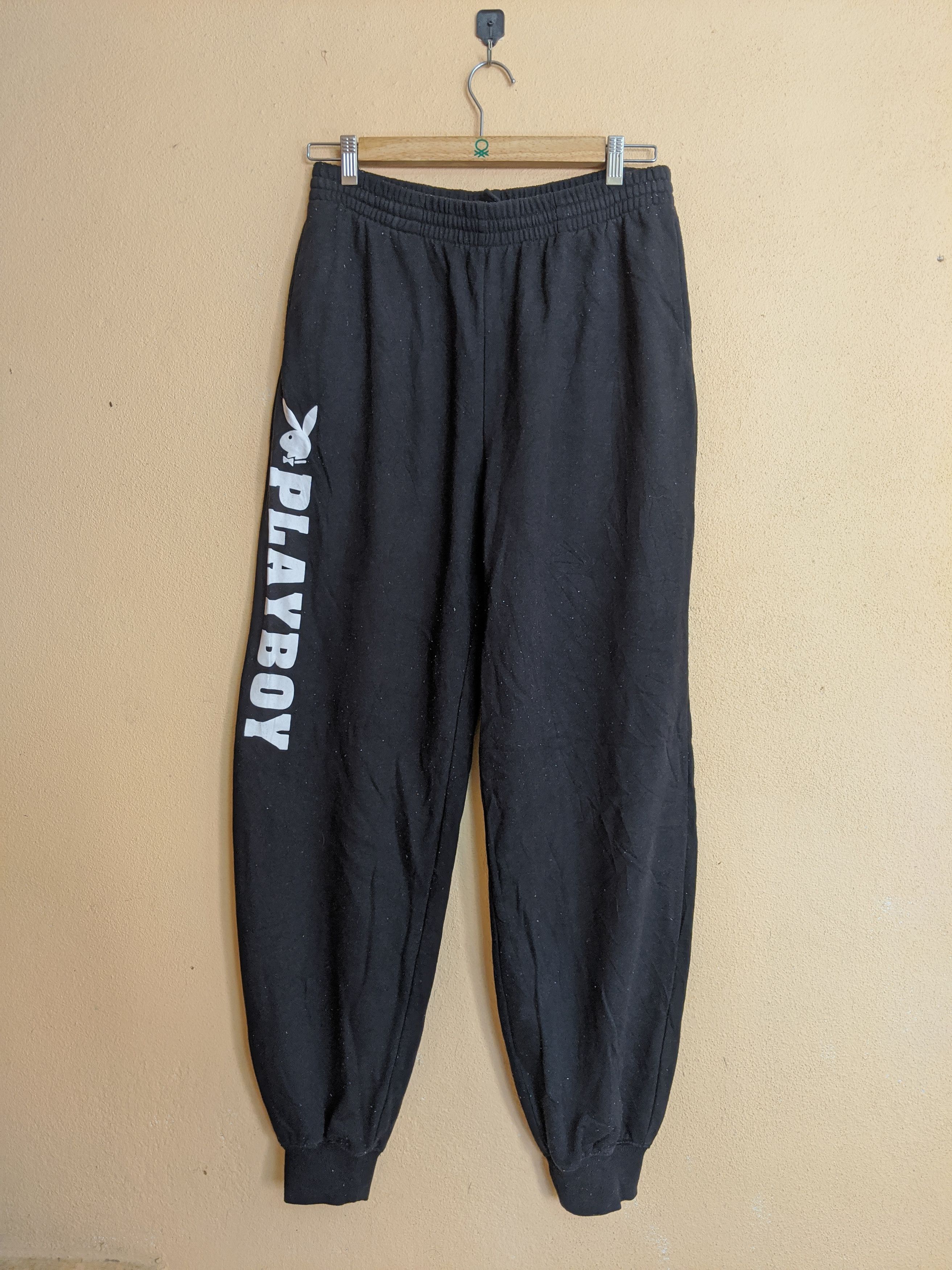 Japanese Brand × Playboy Vintage Playboy joggerpants nice design Size US 30 / EU 46 - 1 Thumbnail