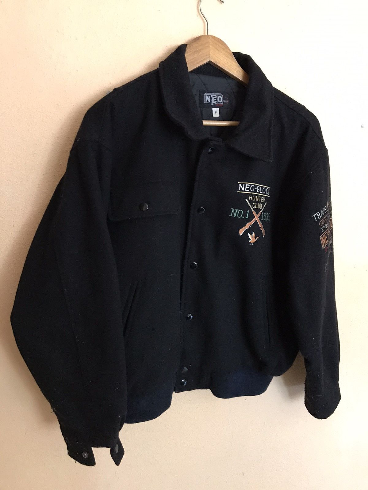 Japanese Brand Neo Blood Hunter Club wool jacket Size US L / EU 52-54 / 3 - 3 Thumbnail