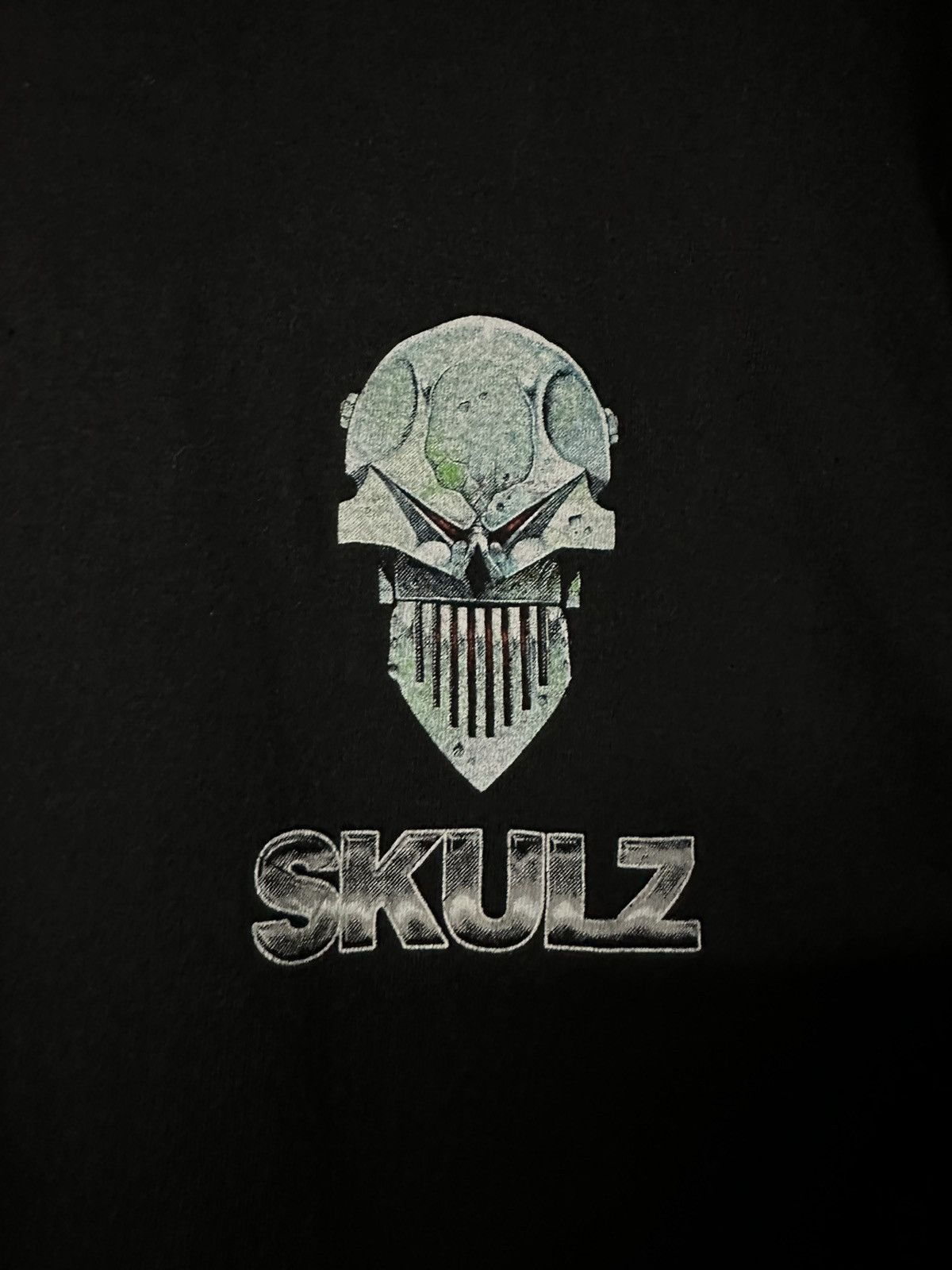 Optic Gaming Vintage 90s Skulz Fallout Game Sun Faded Europe Tee Size US XL / EU 56 / 4 - 7 Thumbnail