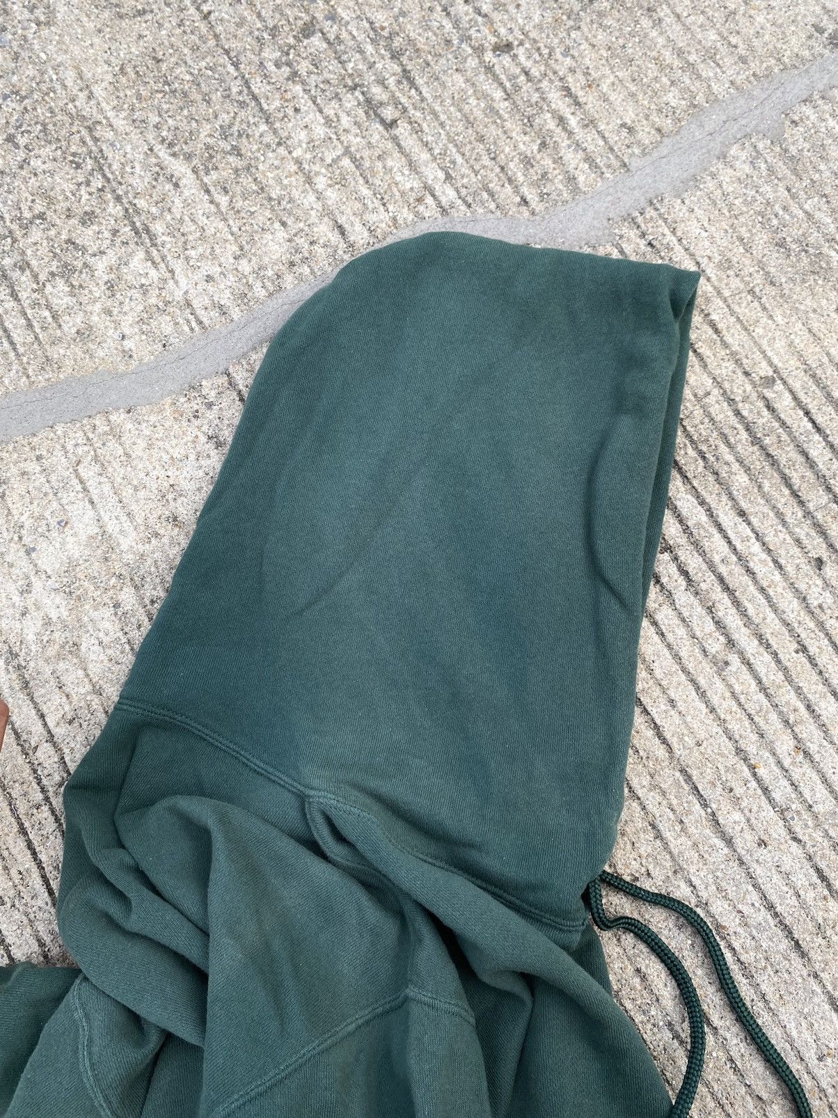 Russell Athletic × Vintage Faded Russell Athletic Hoodie Blank Green Size US M / EU 48-50 / 2 - 9 Thumbnail