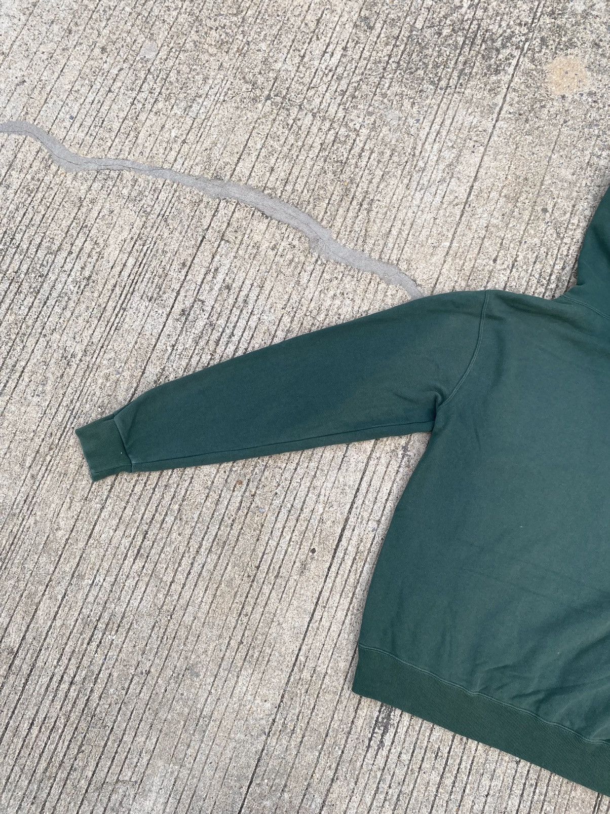 Russell Athletic × Vintage Faded Russell Athletic Hoodie Blank Green Size US M / EU 48-50 / 2 - 13 Thumbnail