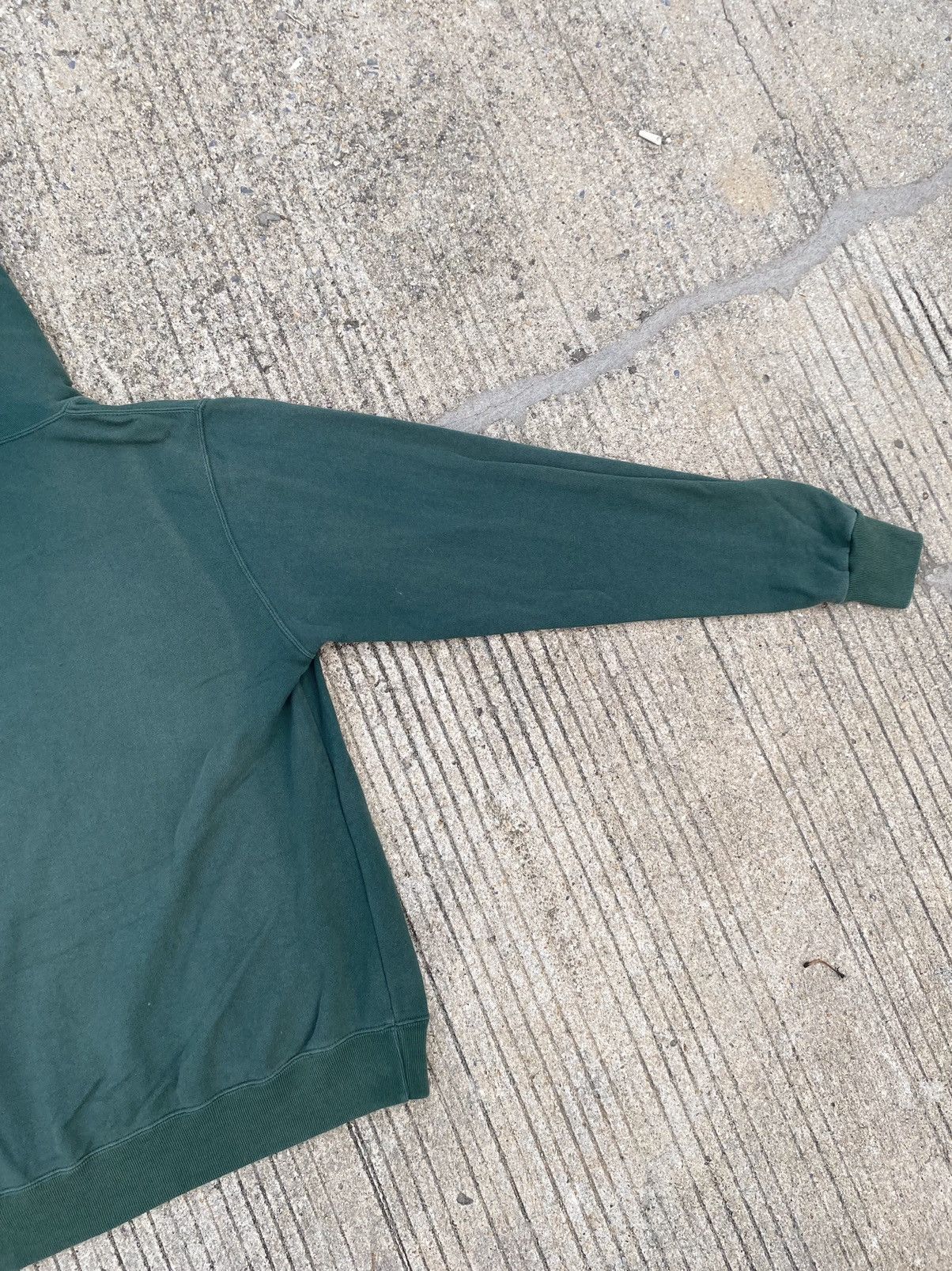 Russell Athletic × Vintage Faded Russell Athletic Hoodie Blank Green Size US M / EU 48-50 / 2 - 14 Thumbnail
