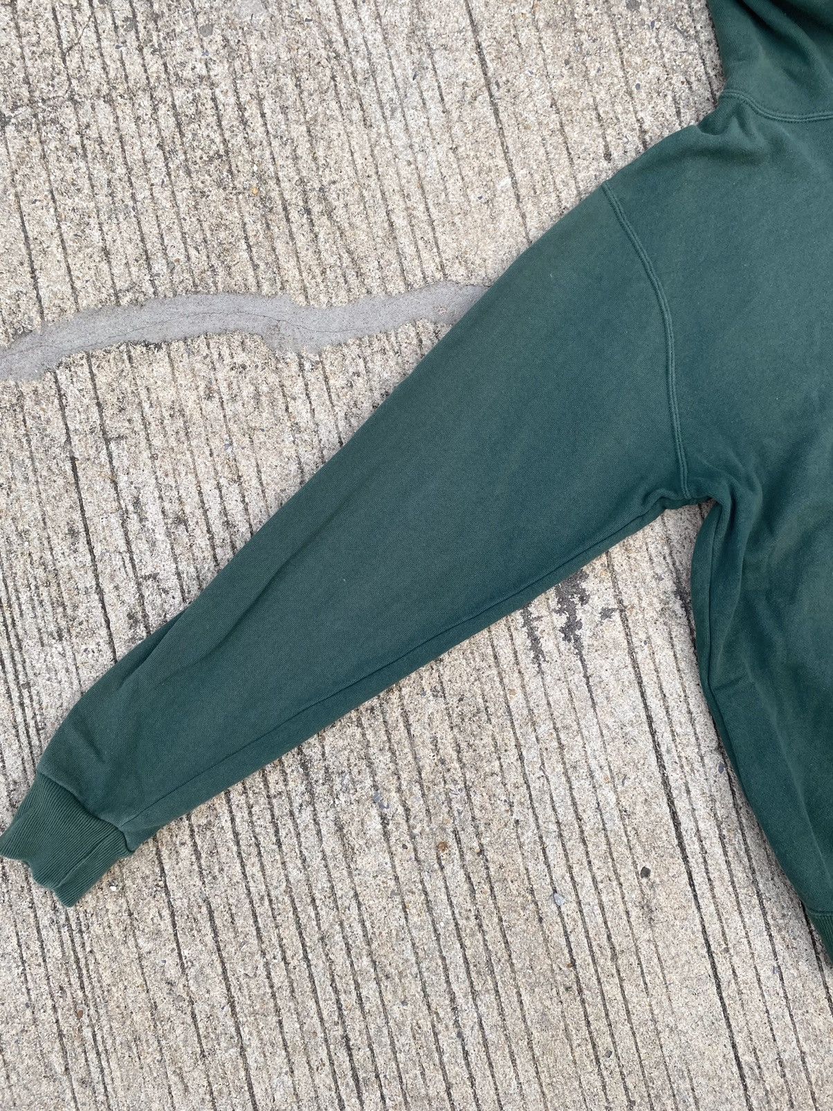 Russell Athletic × Vintage Faded Russell Athletic Hoodie Blank Green Size US M / EU 48-50 / 2 - 5 Thumbnail