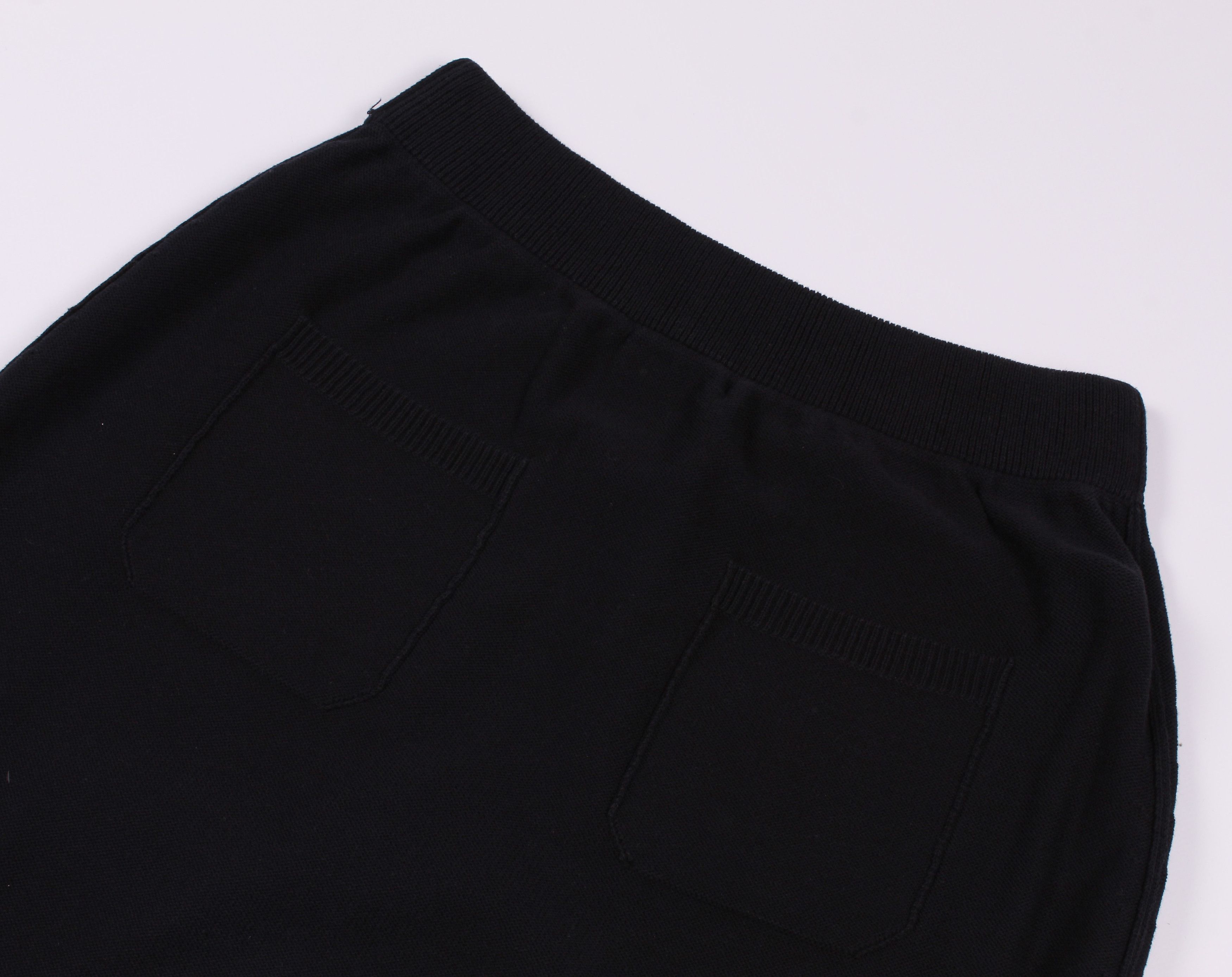 Sonia Rykiel Sonia Rykiel Black Midi Pencil Skirt Size 24" / US 00 / IT 34 - 7 Thumbnail