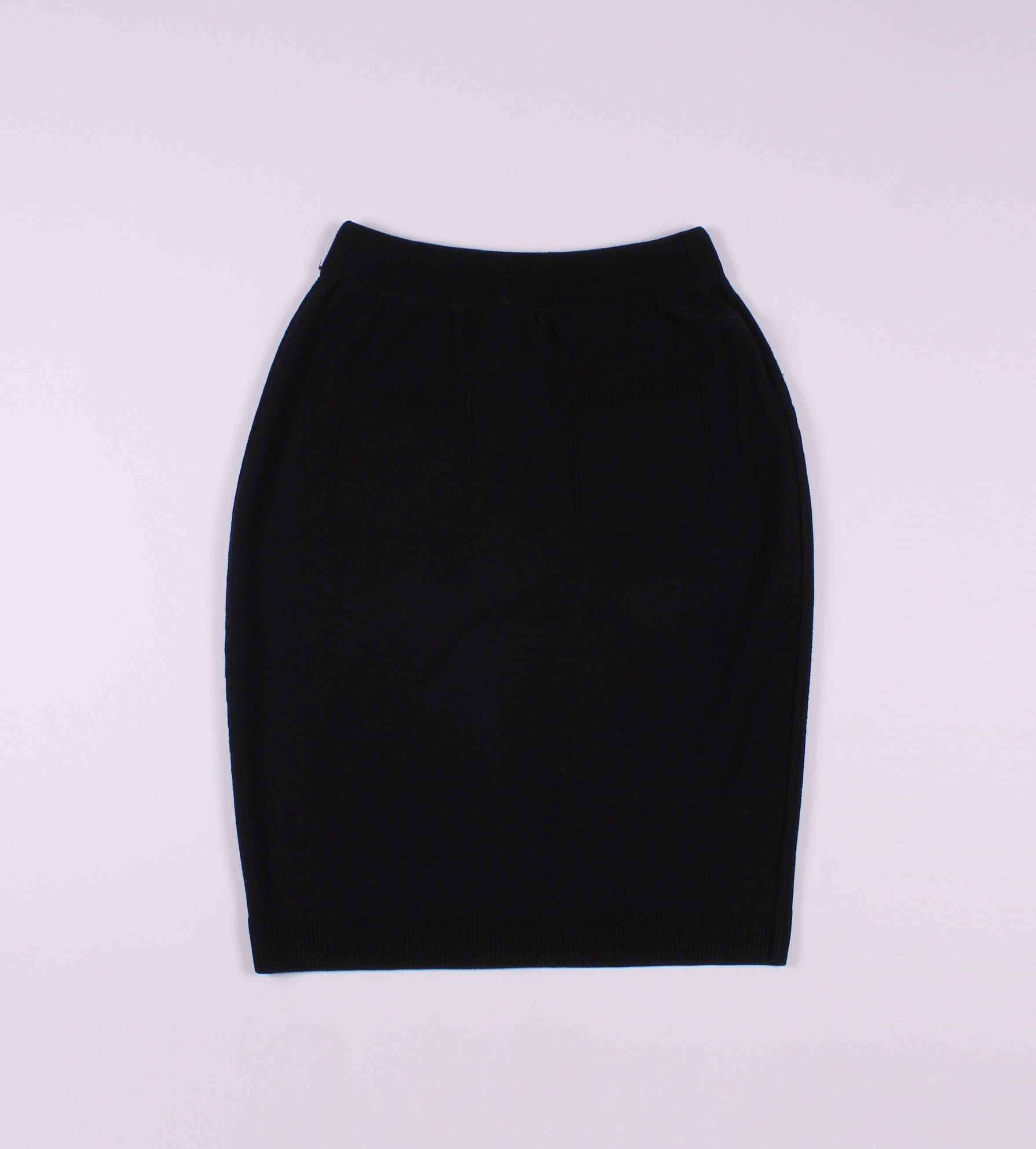 Sonia Rykiel Sonia Rykiel Black Midi Pencil Skirt Size 24" / US 00 / IT 34 - 8 Thumbnail