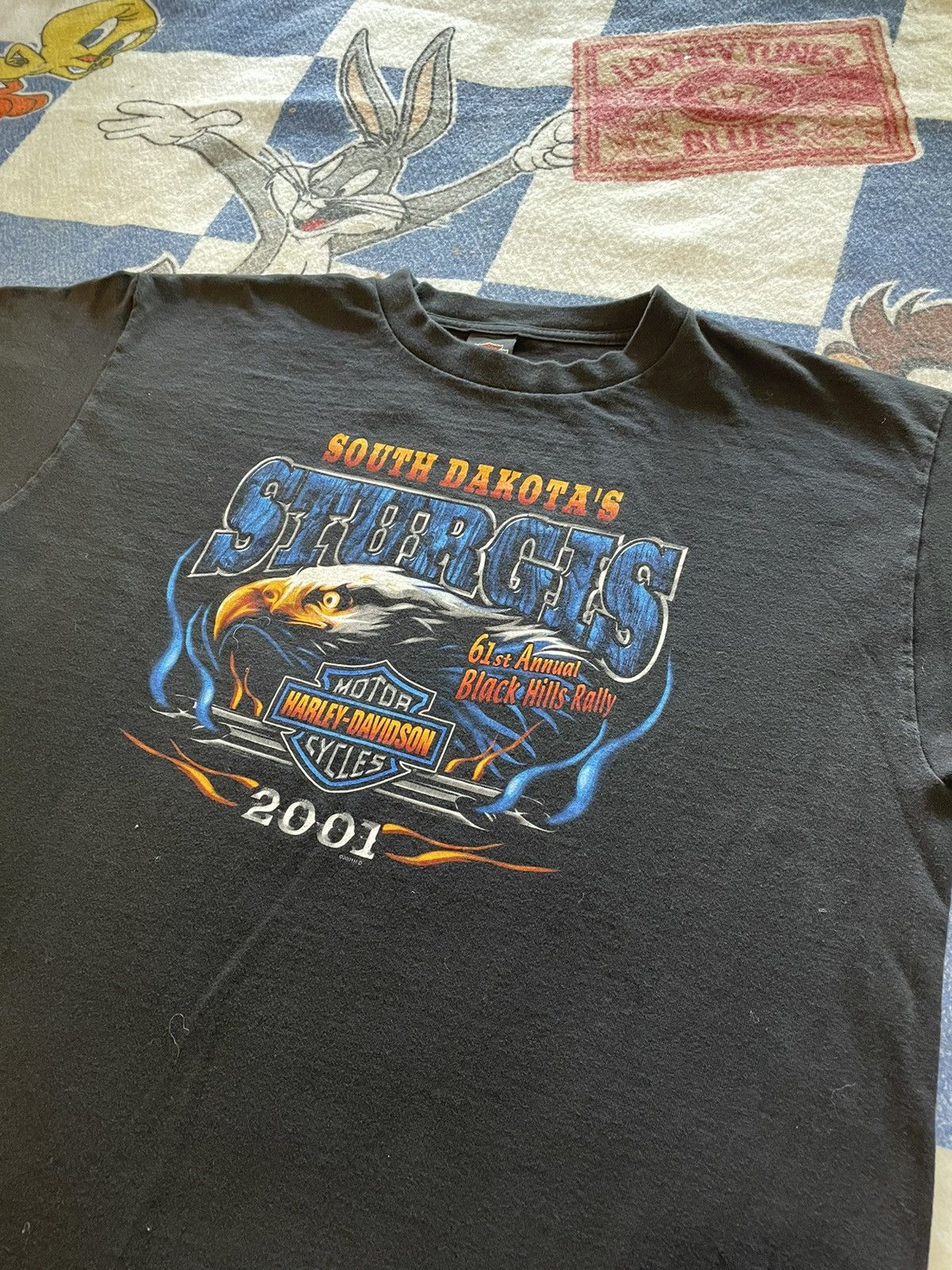 Harley Davidson Vintage Harley tee Size US XL / EU 56 / 4 - 2 Thumbnail