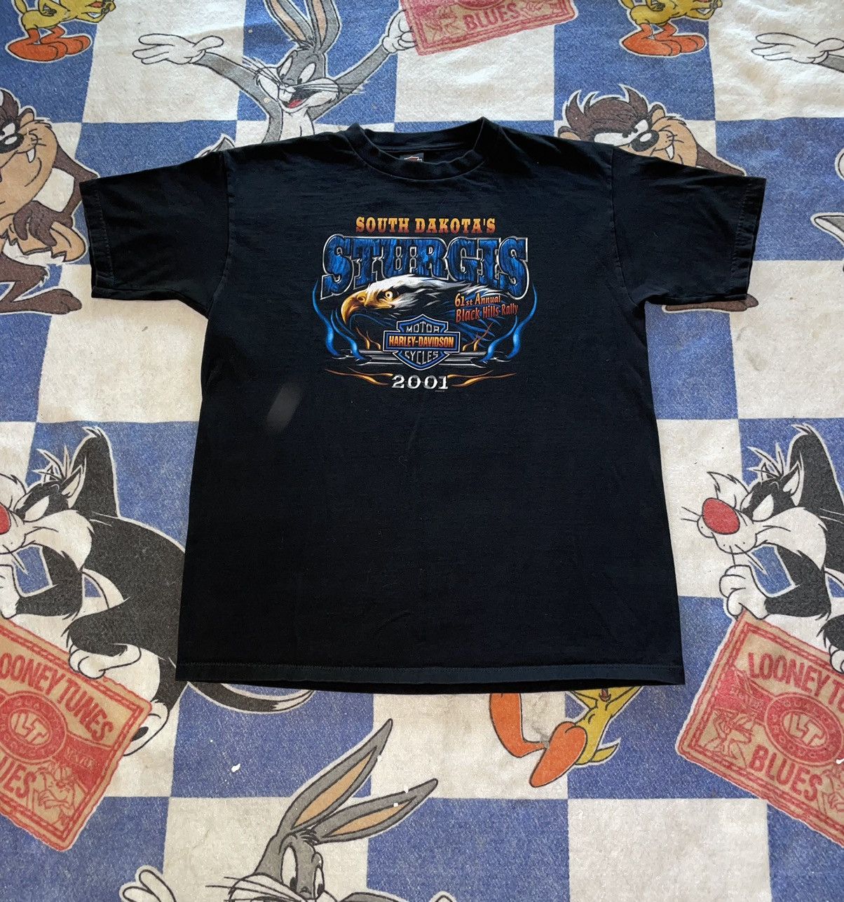 Harley Davidson Vintage Harley tee Size US XL / EU 56 / 4 - 1 Thumbnail