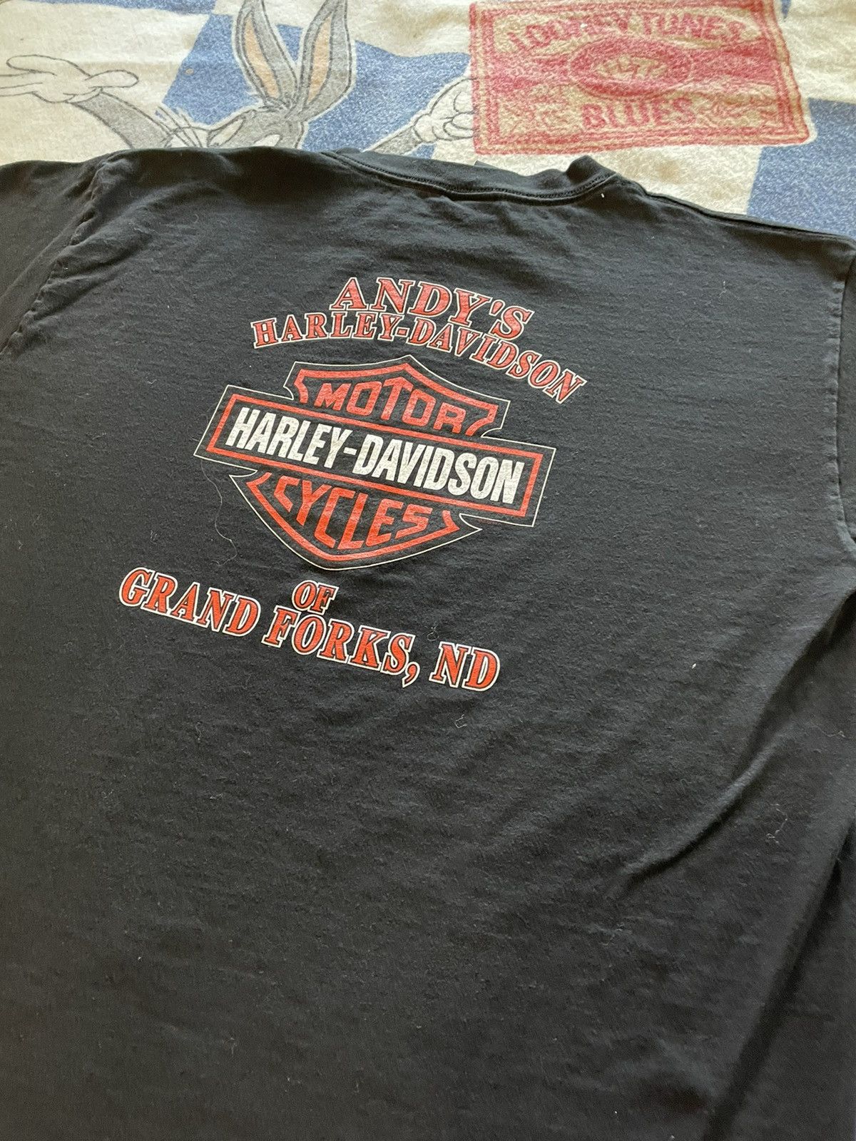 Harley Davidson Vintage Harley tee Size US XL / EU 56 / 4 - 4 Thumbnail
