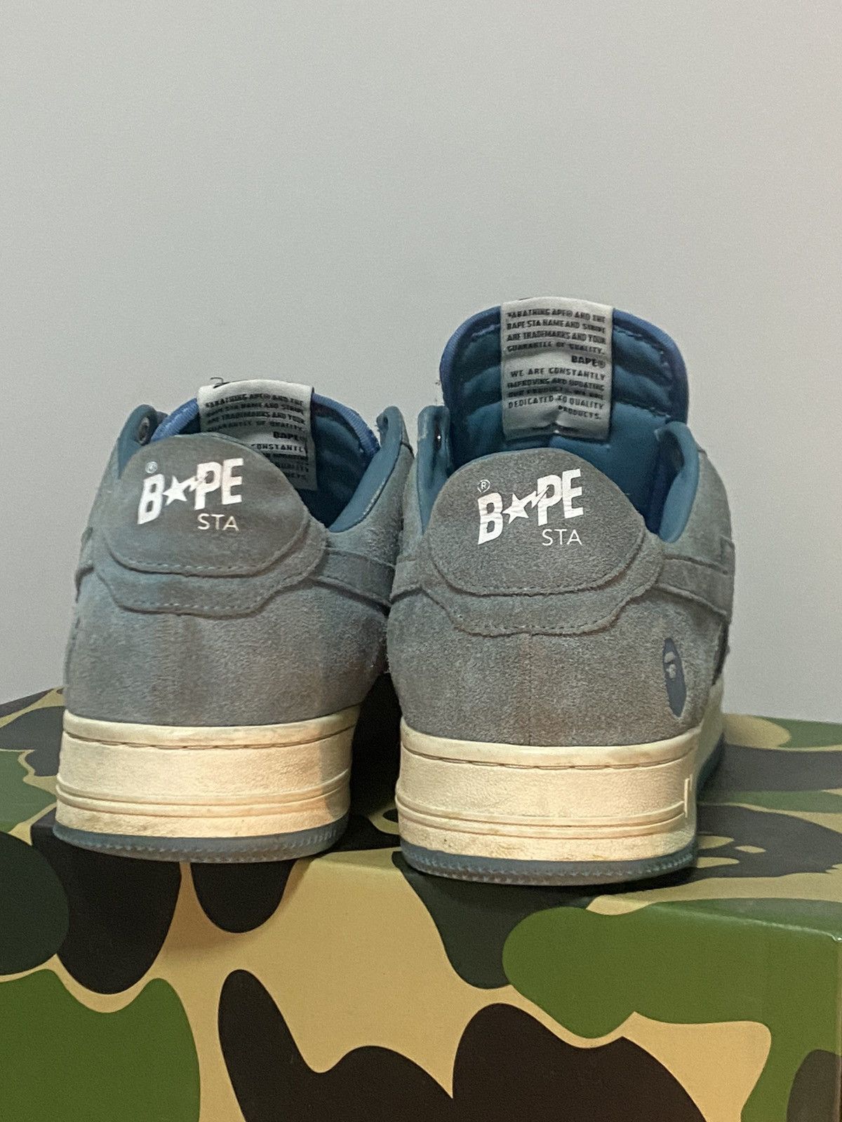 Bape BAPESTA LOW M1 Size US 10 / EU 43 - 3 Thumbnail