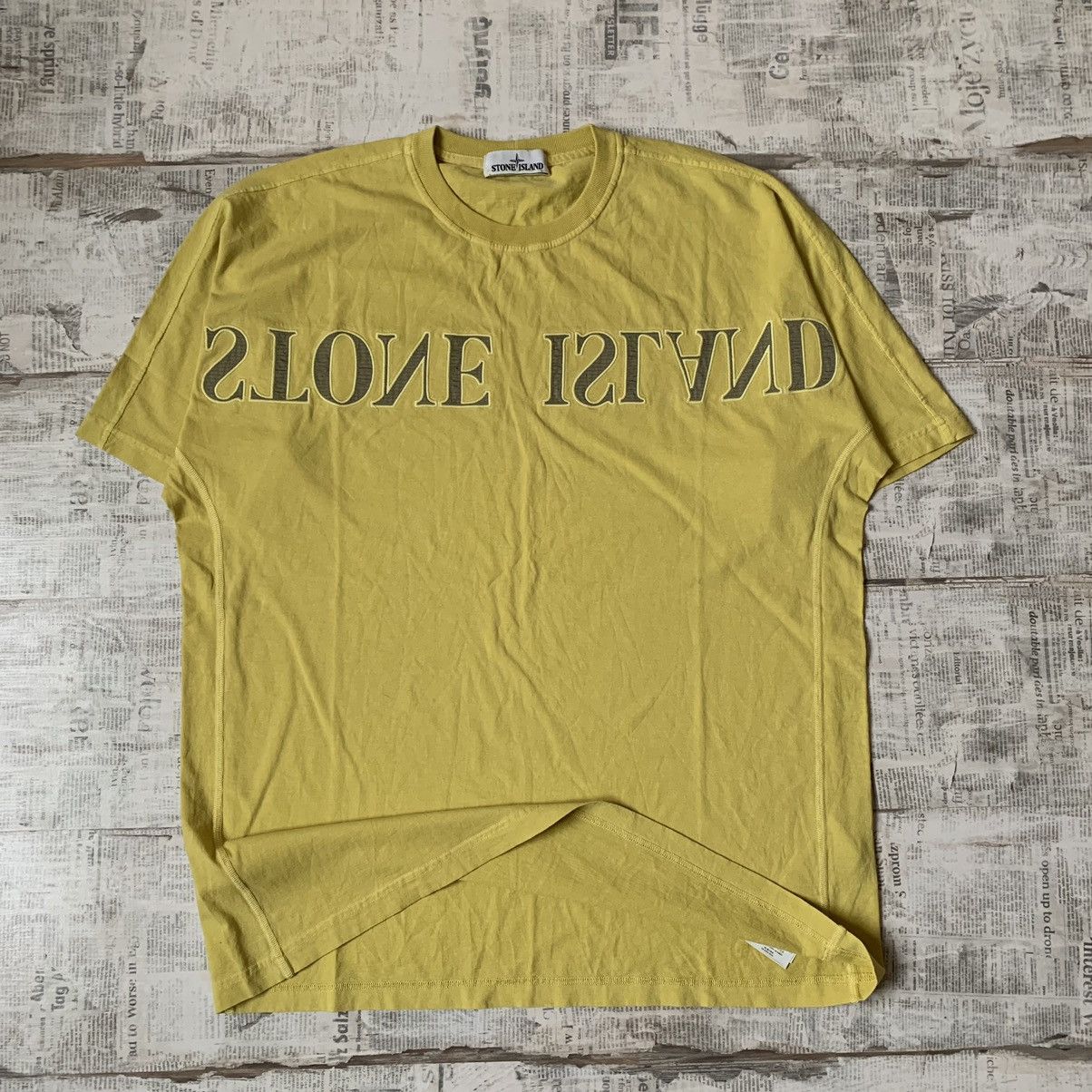 Stone Island Stone island big logo T-shirt | Grailed