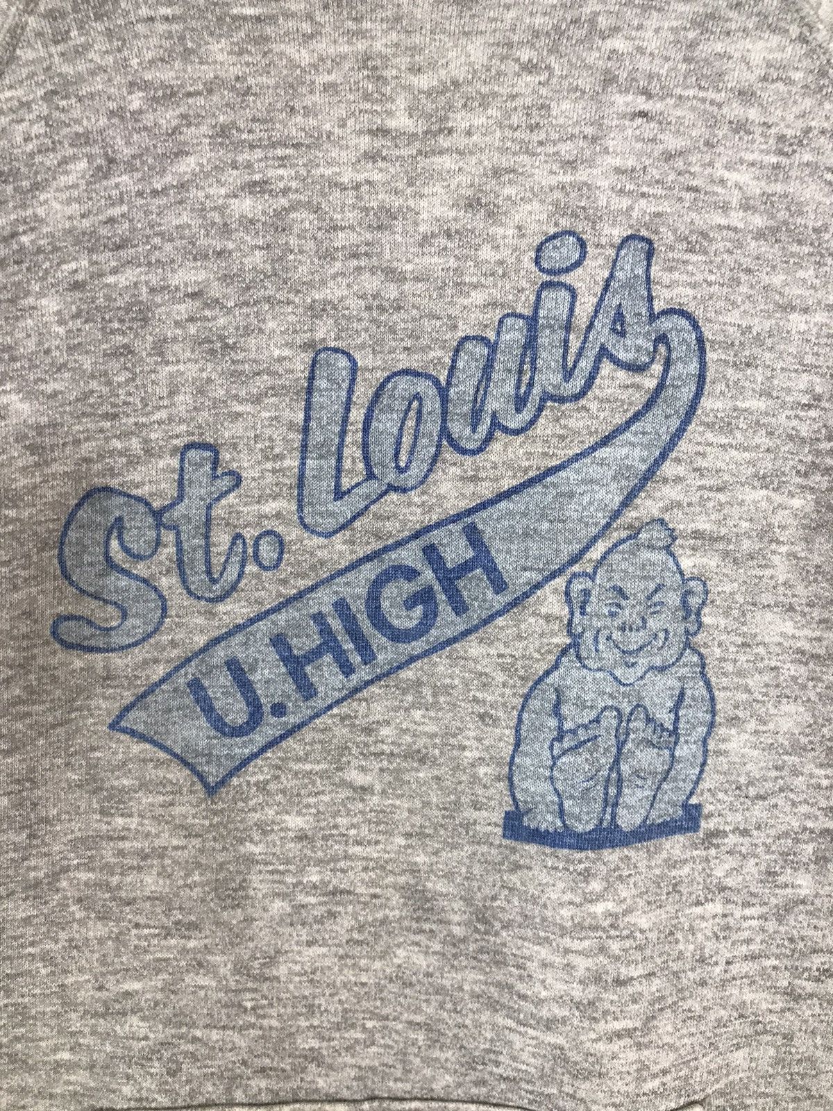 Champion × Vintage ‼️VINTAGE 80s CHAMPION ST.LOUIS U.HIGH HOODIE‼️ Size US M / EU 48-50 / 2 - 3 Thumbnail
