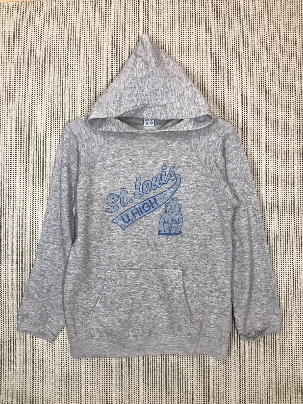 Champion × Vintage ‼️VINTAGE 80s CHAMPION ST.LOUIS U.HIGH HOODIE‼️ Size US M / EU 48-50 / 2 - 1 Thumbnail