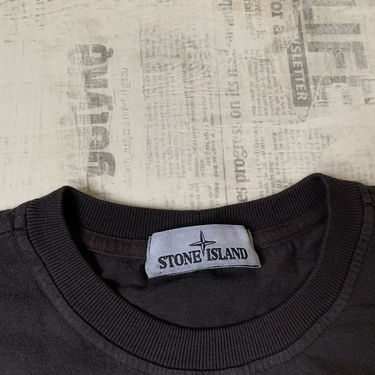 Stone Island Stone island big logo T-shirt Size US S / EU 44-46 / 1 - 3 Thumbnail