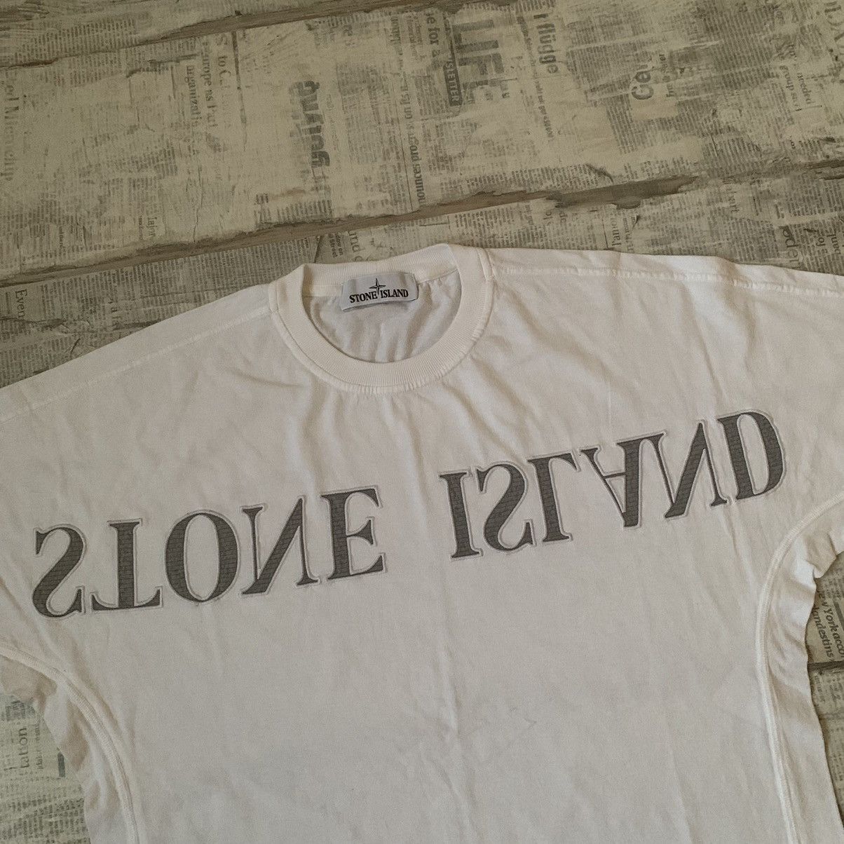 Stone Island Stone island big logo T-shirt Size US S / EU 44-46 / 1 - 2 Thumbnail