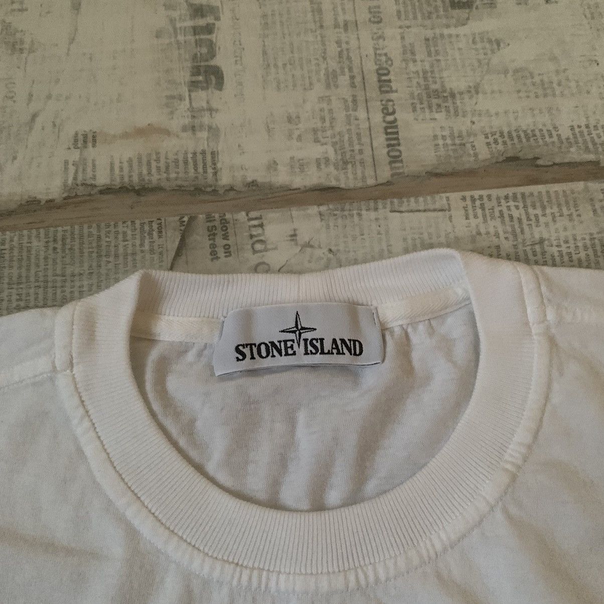 Stone Island Stone island big logo T-shirt Size US S / EU 44-46 / 1 - 3 Thumbnail