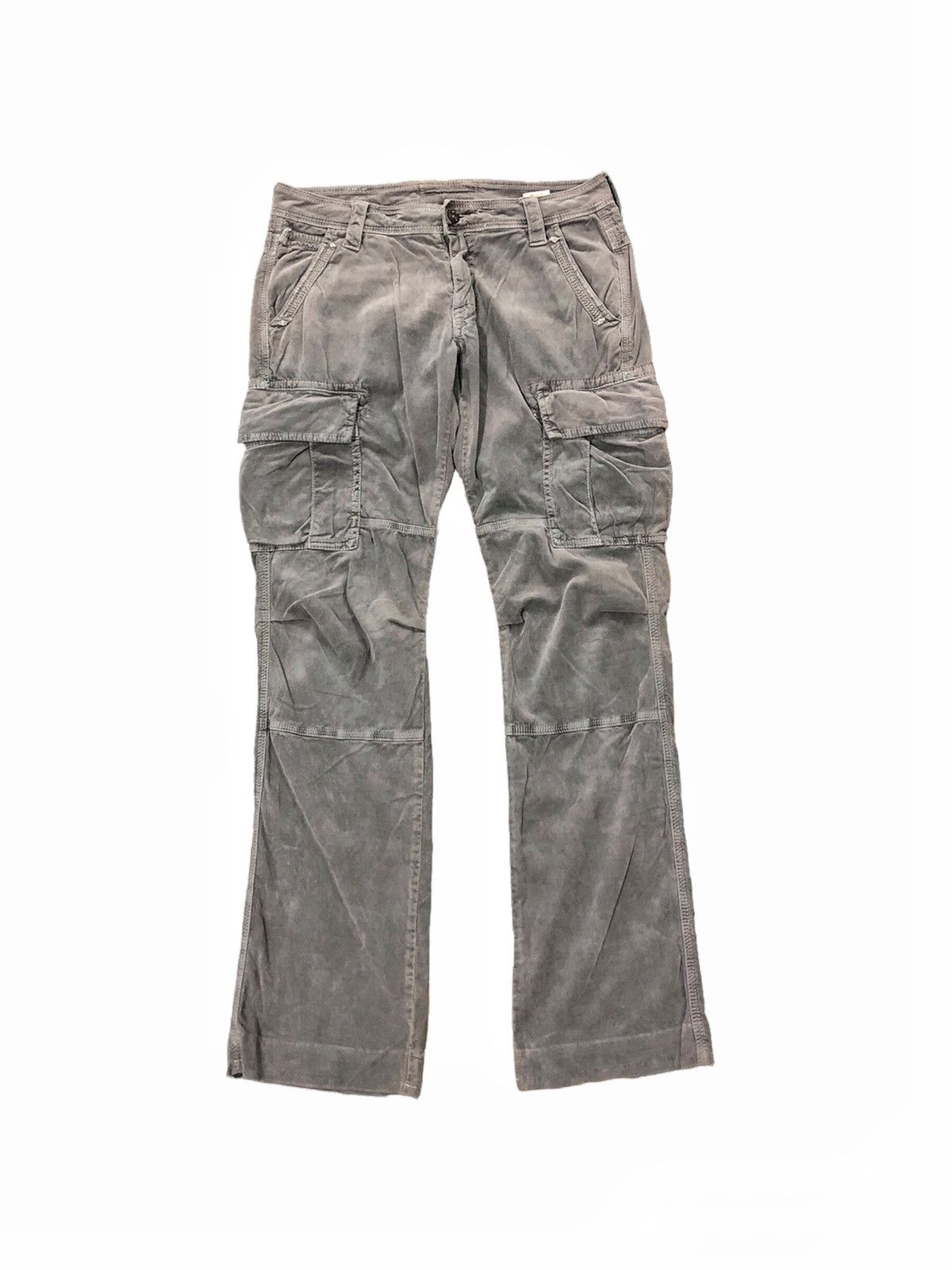 image of Archive 2005 Jimmy Taverniti Corduroy Cargo Pant in Distressed Ash, Men's (Size 32)