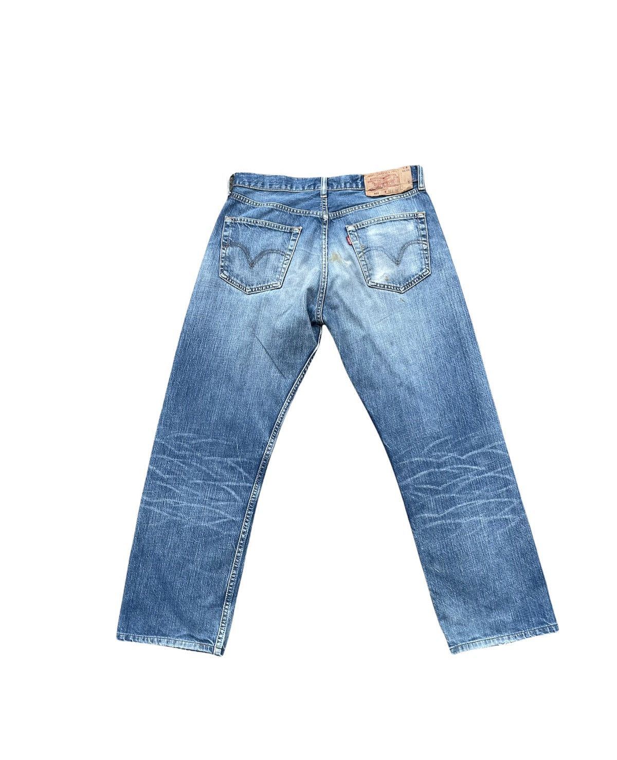Levi's Vintage Levis 501 2004 Aging Faded Distresed Denim Size US 32 / EU 48 - 7 Thumbnail