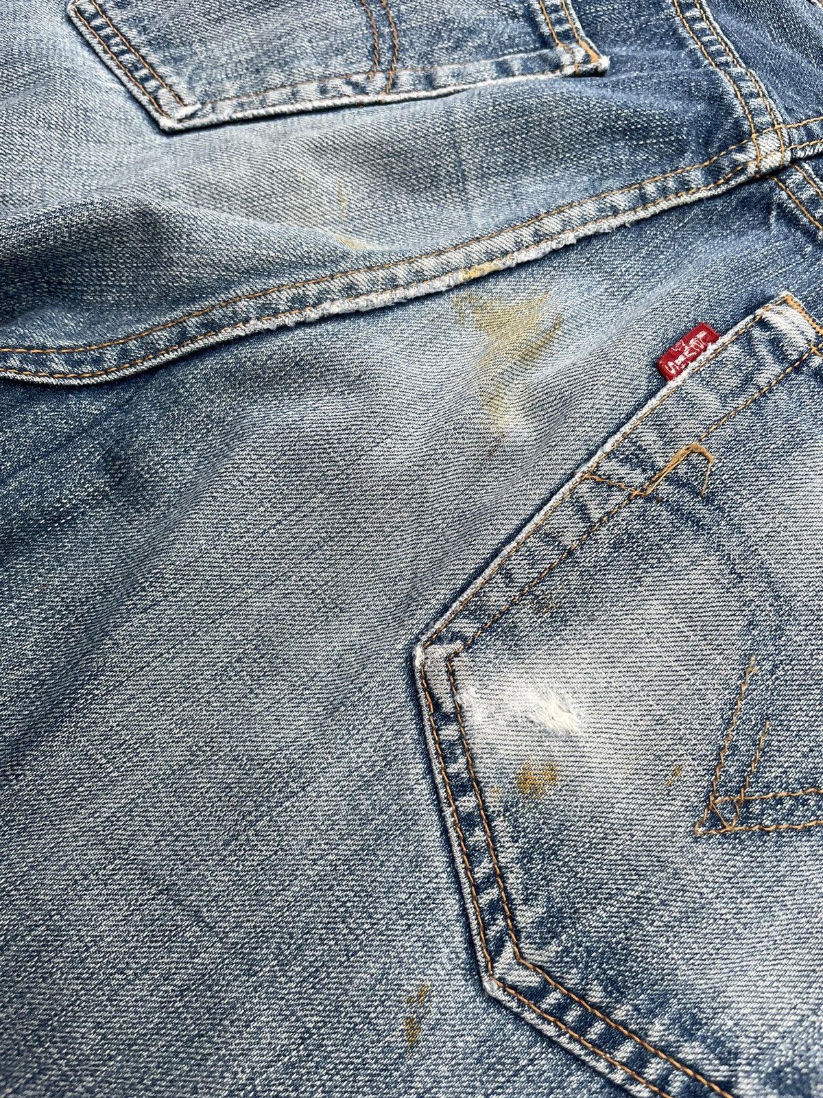 Levi's Vintage Levis 501 2004 Aging Faded Distresed Denim Size US 32 / EU 48 - 11 Thumbnail