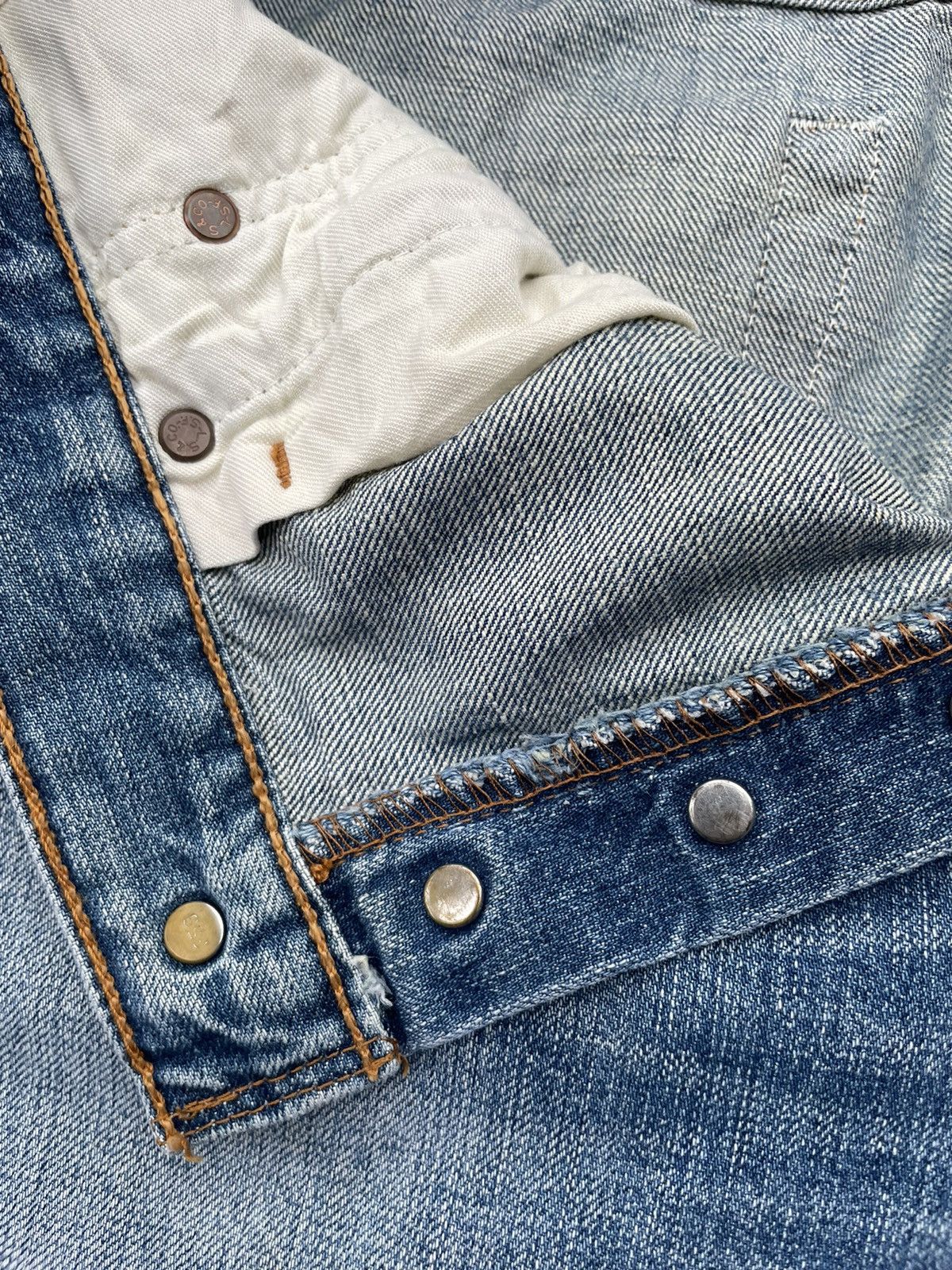 Levi's Vintage Levis 501 2004 Aging Faded Distresed Denim Size US 32 / EU 48 - 14 Thumbnail