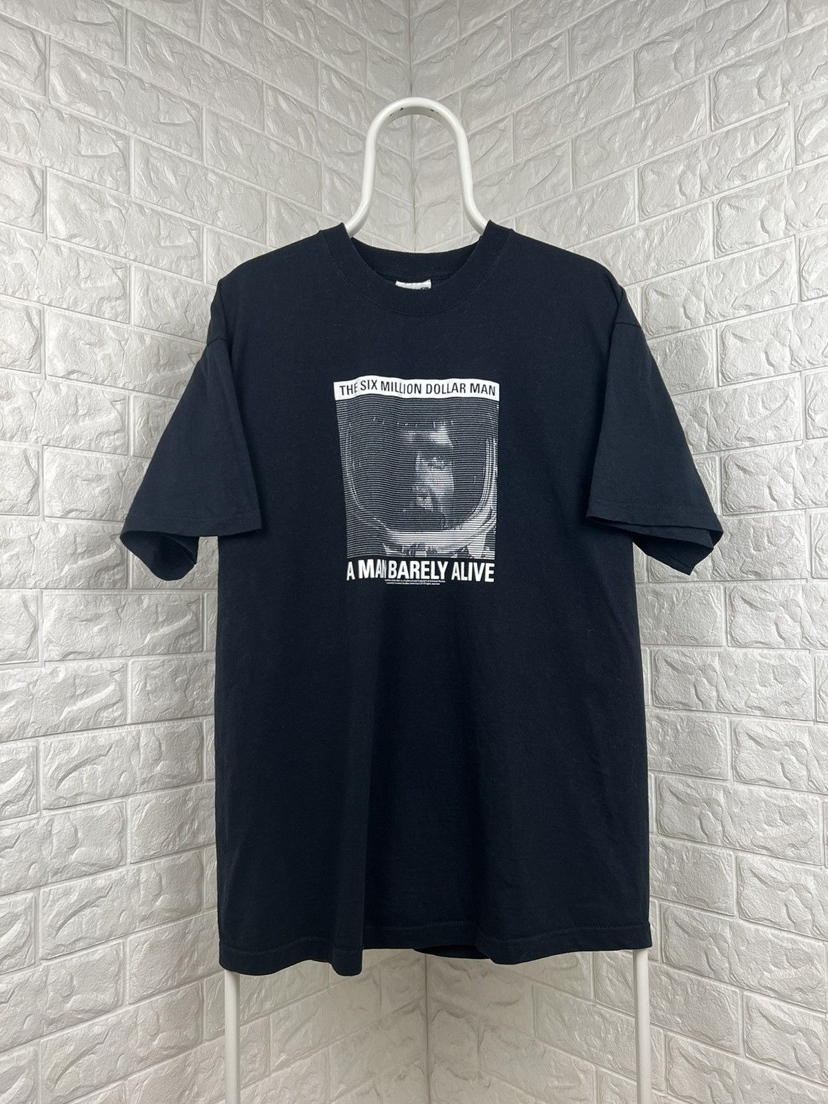 Band Tees × Vintage Vintage The Six Million Dollar Man Movie Tee Size US XL / EU 56 / 4 - 1 Thumbnail