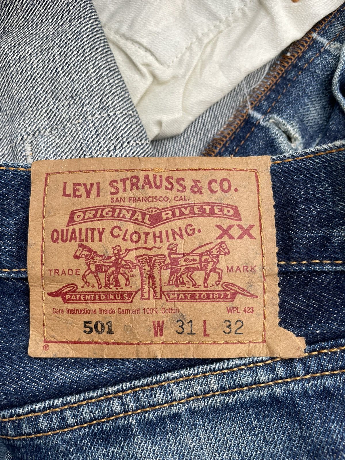 Levi's Levi’s 501 e 2002 Denim Size US 30 / EU 46 - 10 Thumbnail