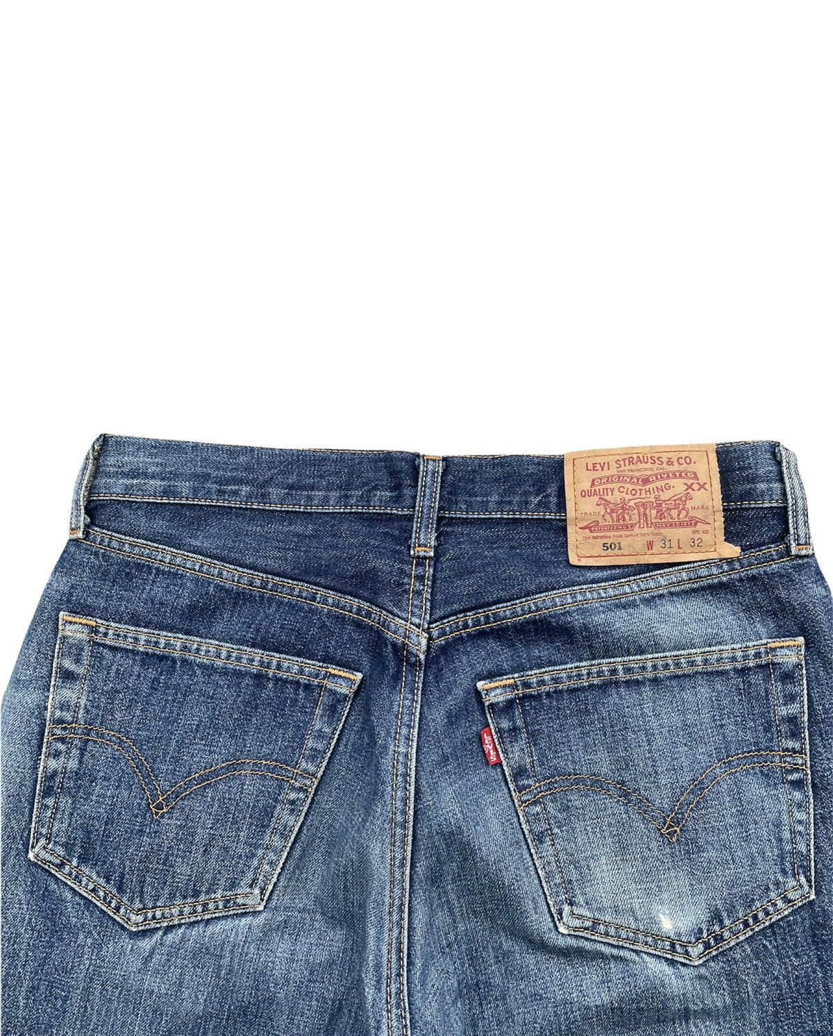 Levi's Levi’s 501 e 2002 Denim Size US 30 / EU 46 - 8 Thumbnail